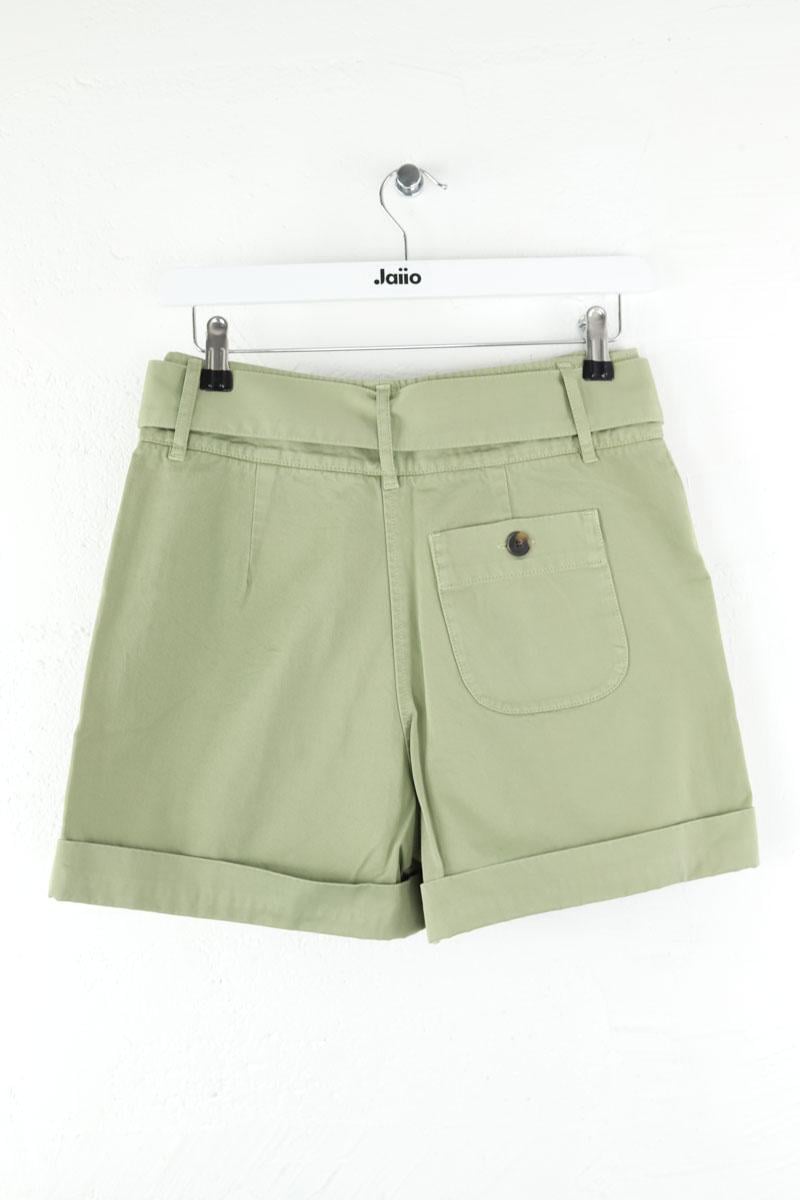 Cotton mini shorts SEZANE - Seconde main Khaki