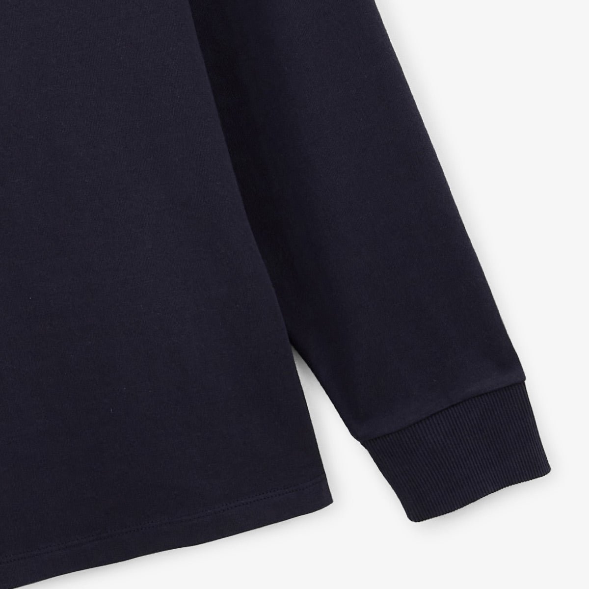 Long-sleeved rugby polo SERGE BLANCO Blue