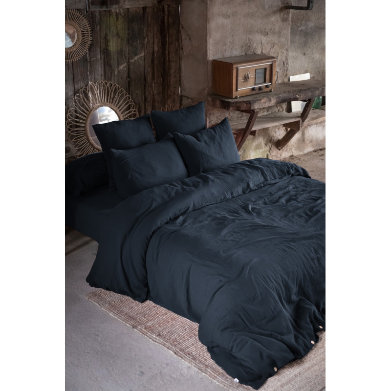 Premium sheet set L'EFFET PAPILLON Blue