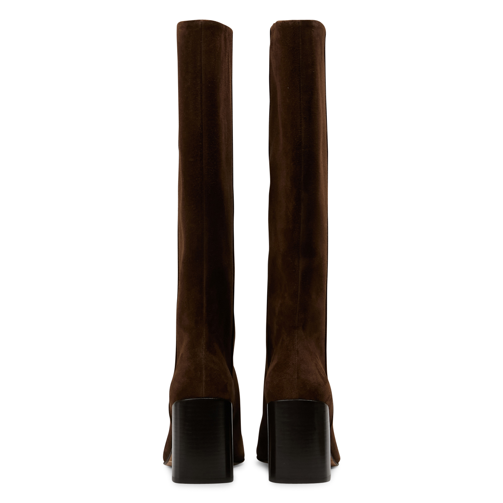 Bottes en cuir velours BOBBIES Marron