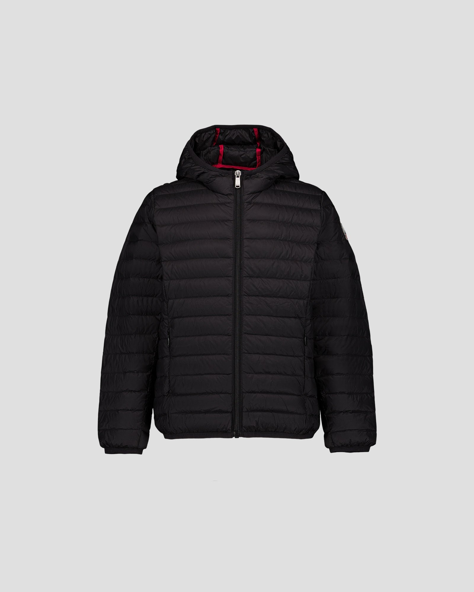 Hugo lightweight hooded child's puffer coat JOTT Black