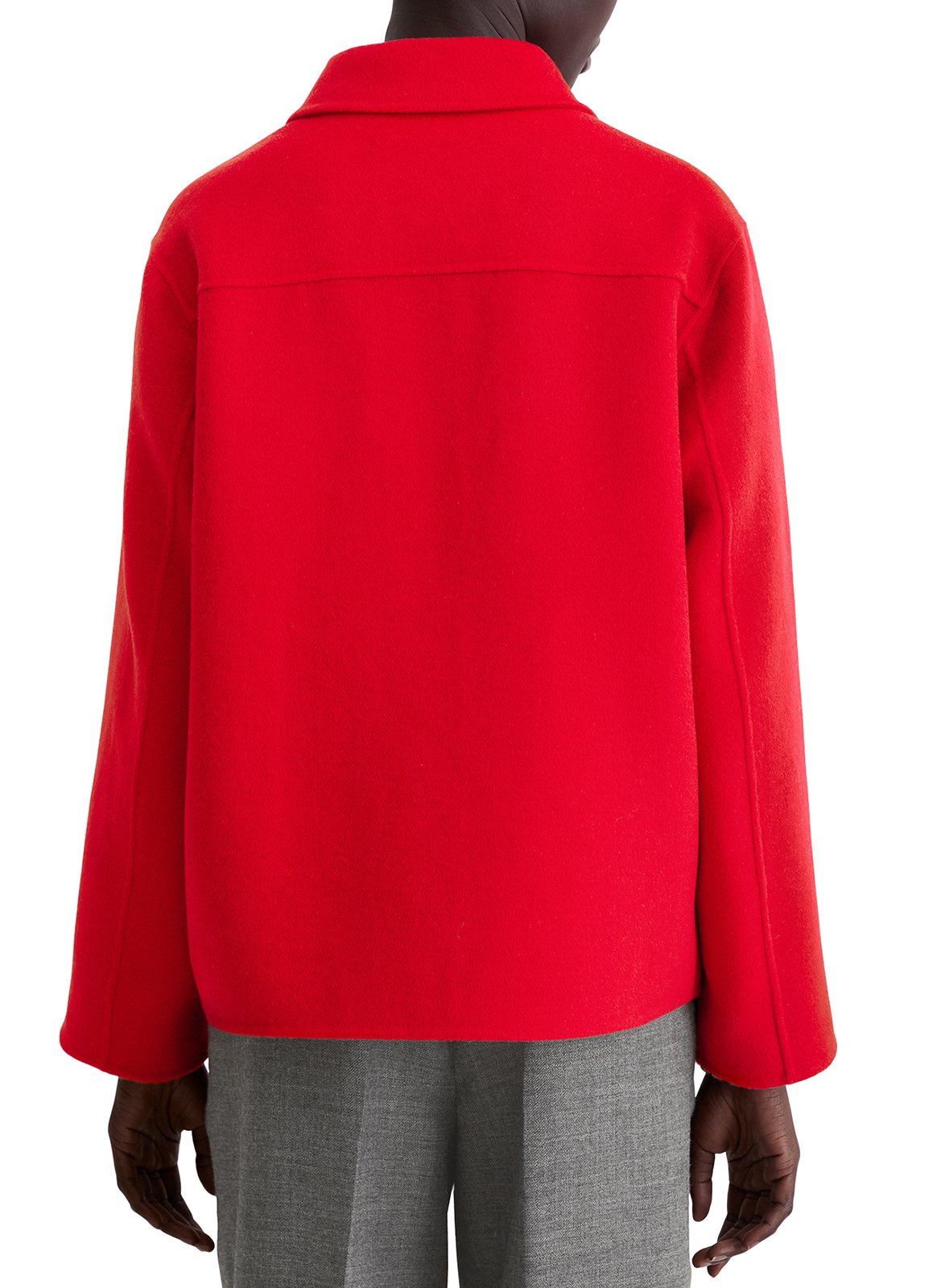 Veste col classique en laine mélangée MARC O&#039;POLO Rouge