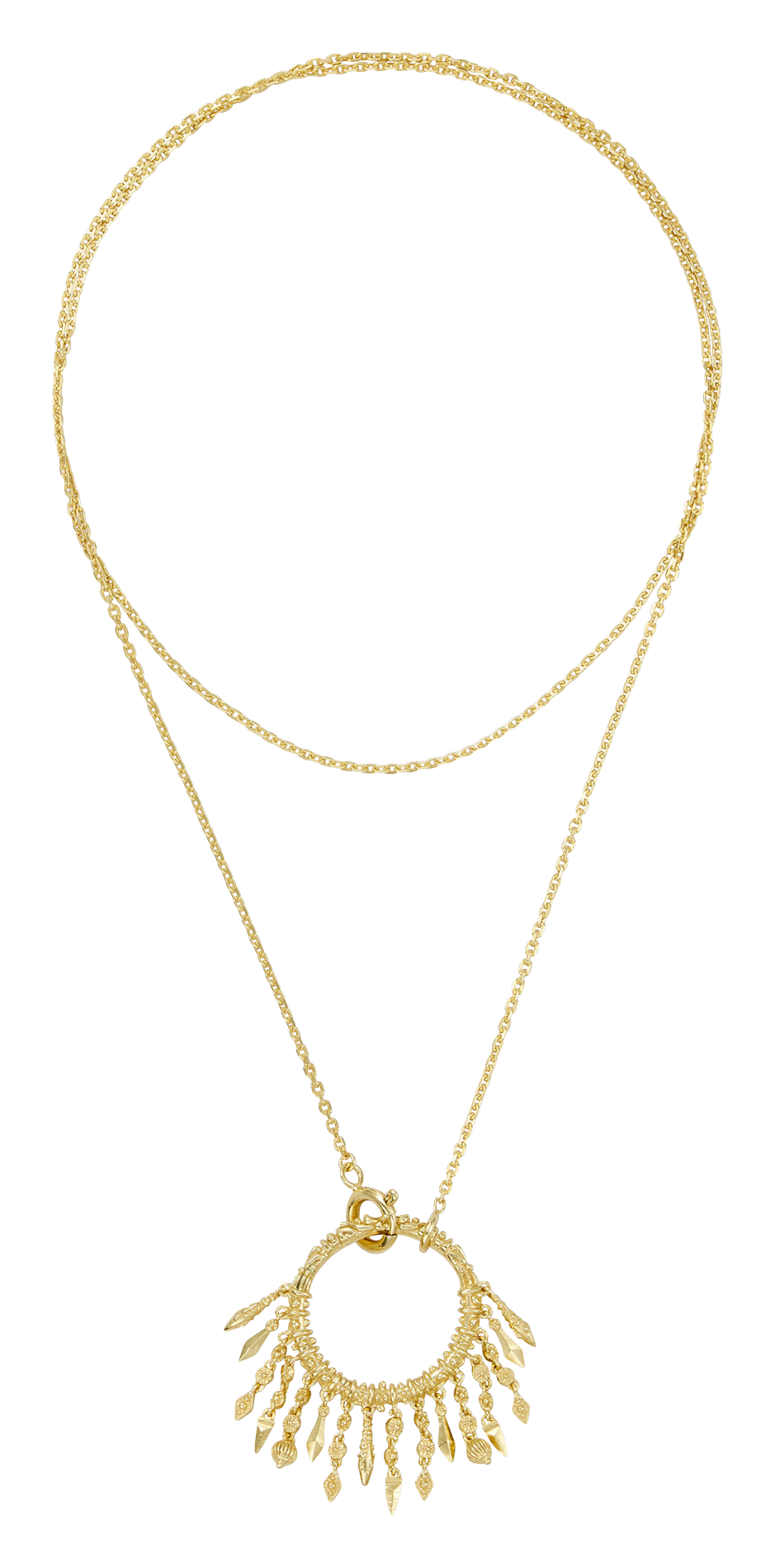 Long necklace BA&SH Golden