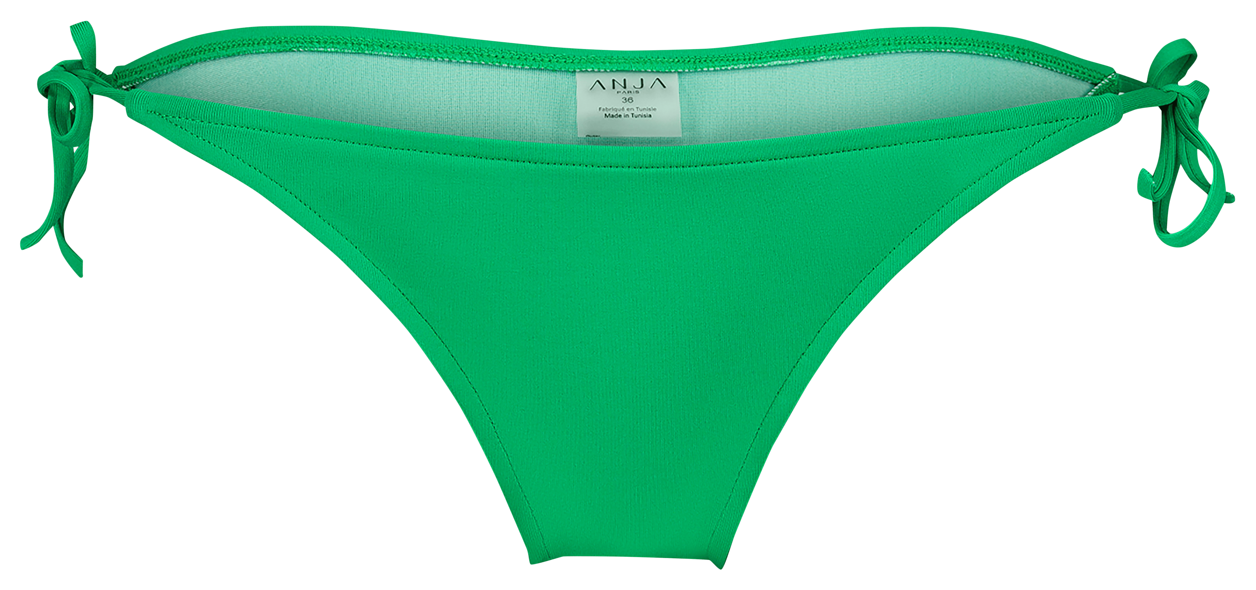 Bas de maillot de bain uni ANJA PARIS Vert