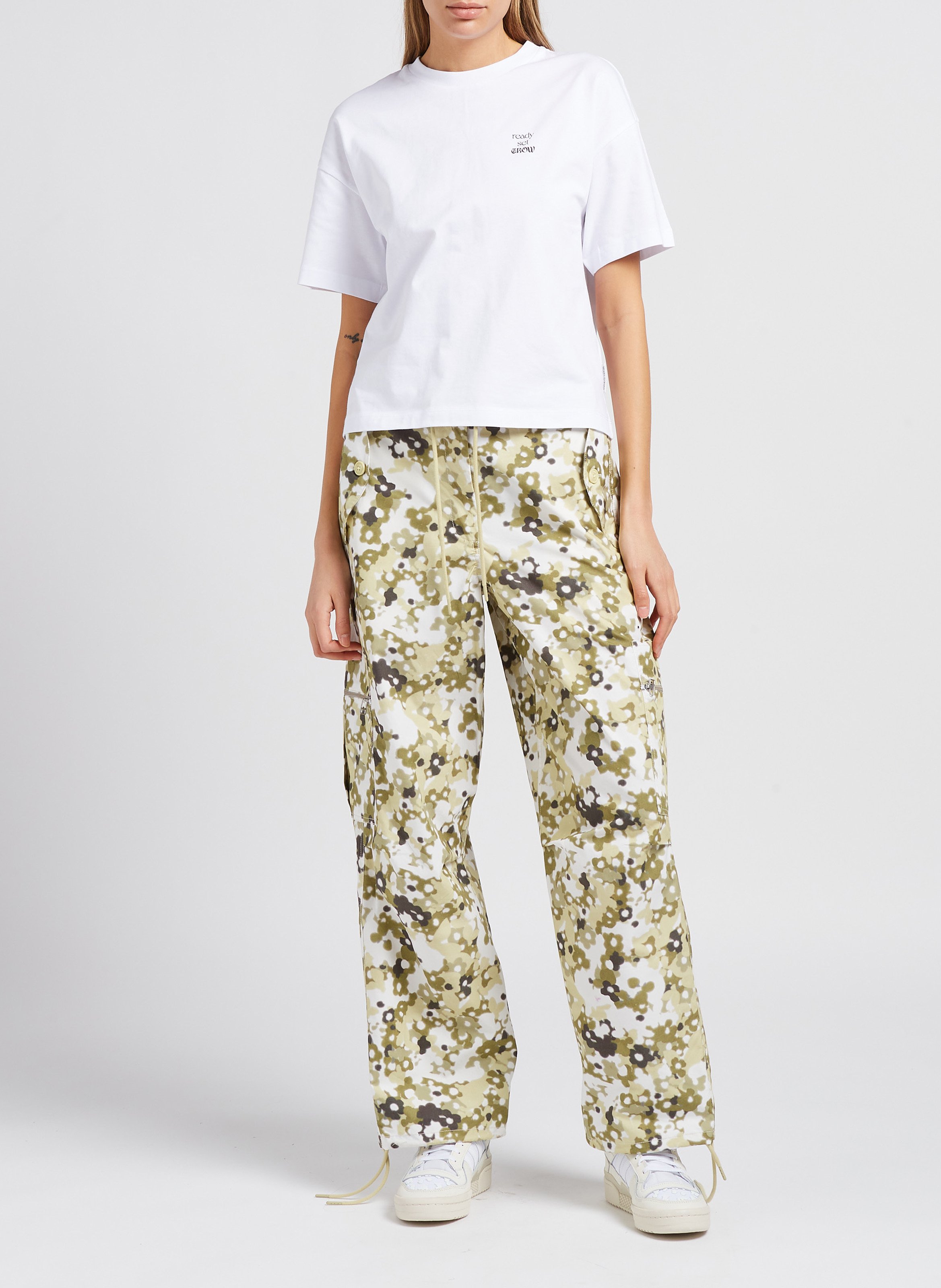 Printed cargo pants SAMSOE SAMSOE Multicolored