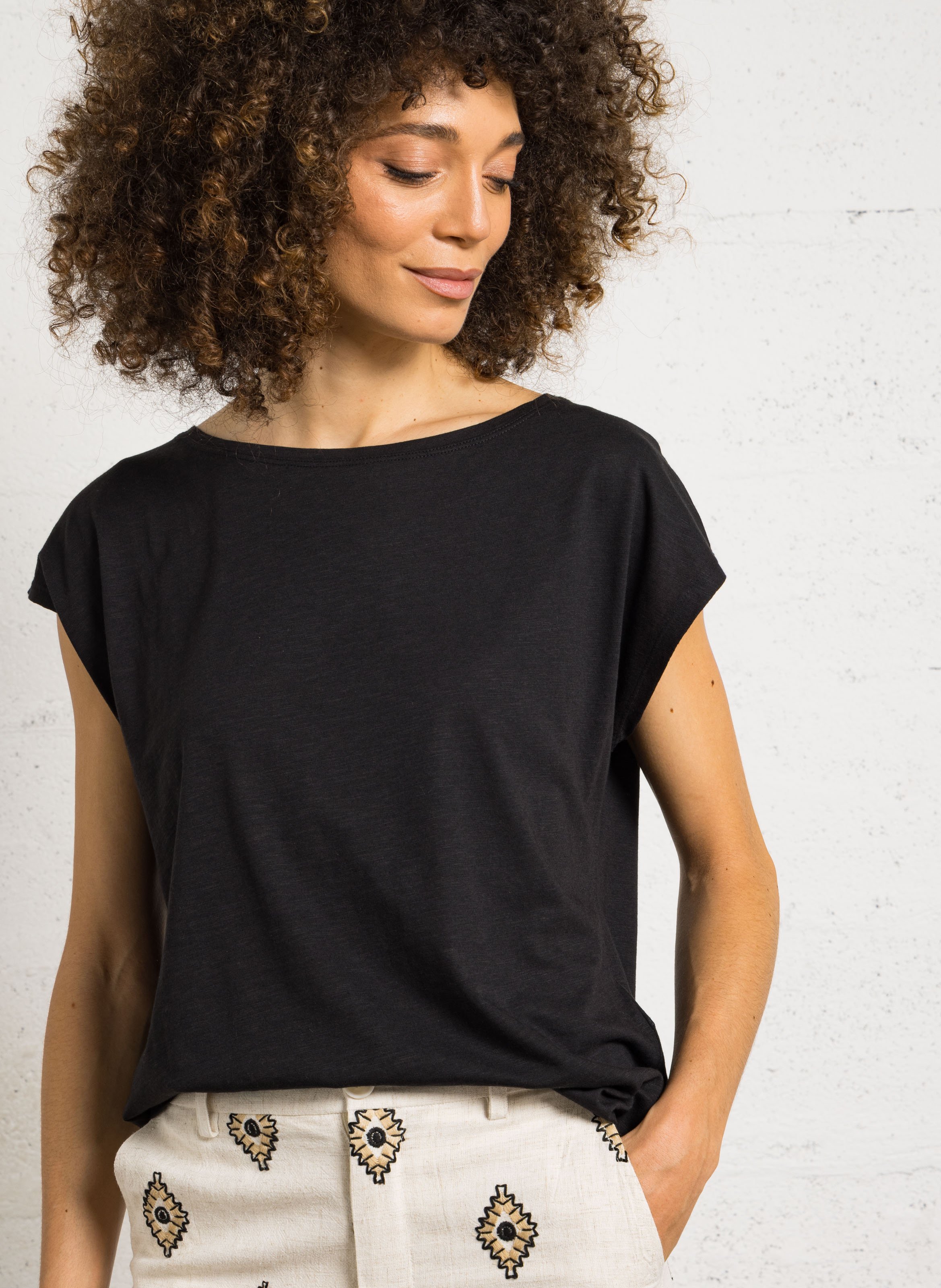 T-shirt oversize en coton mélangé SUD EXPRESS