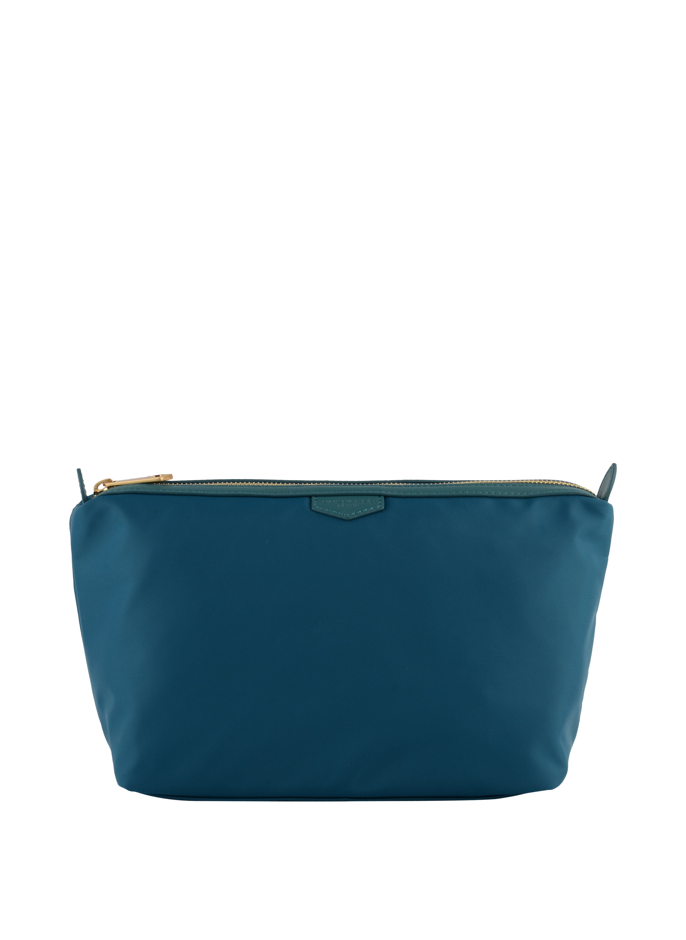 Calfskin leather shoulder bag Blue