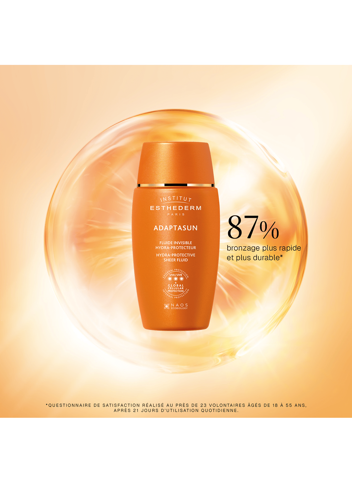 INSTITUT ESTHEDERM Adaptasun droge touch fluid hydra-bescherming ESTHEDERM No color