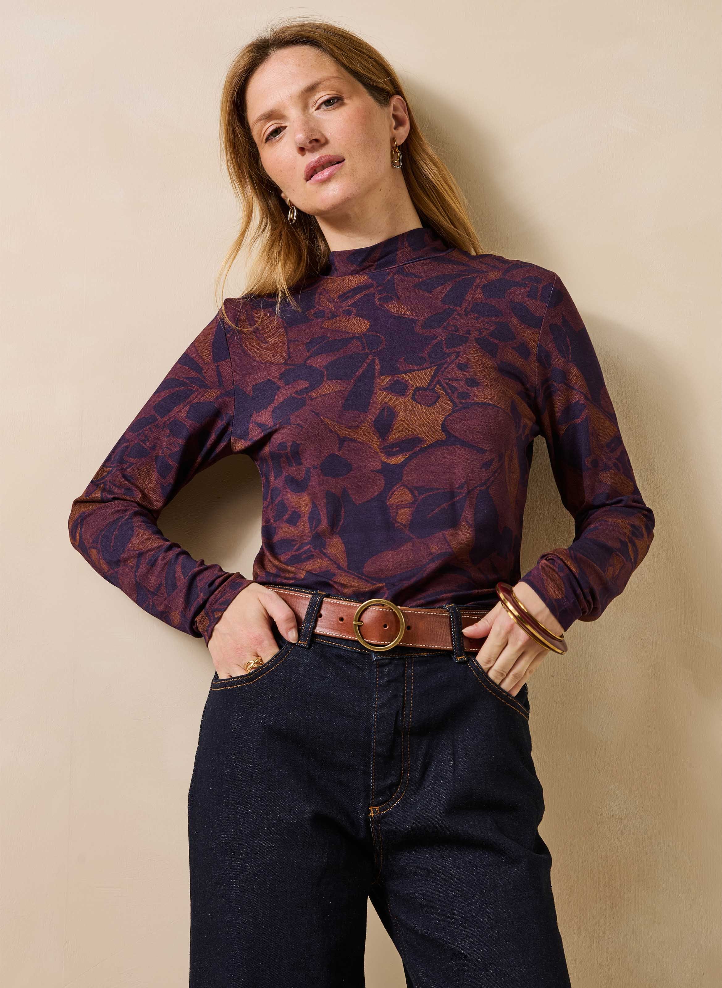 Round-neck T-shirt LA FEE MARABOUTEE Multicolored