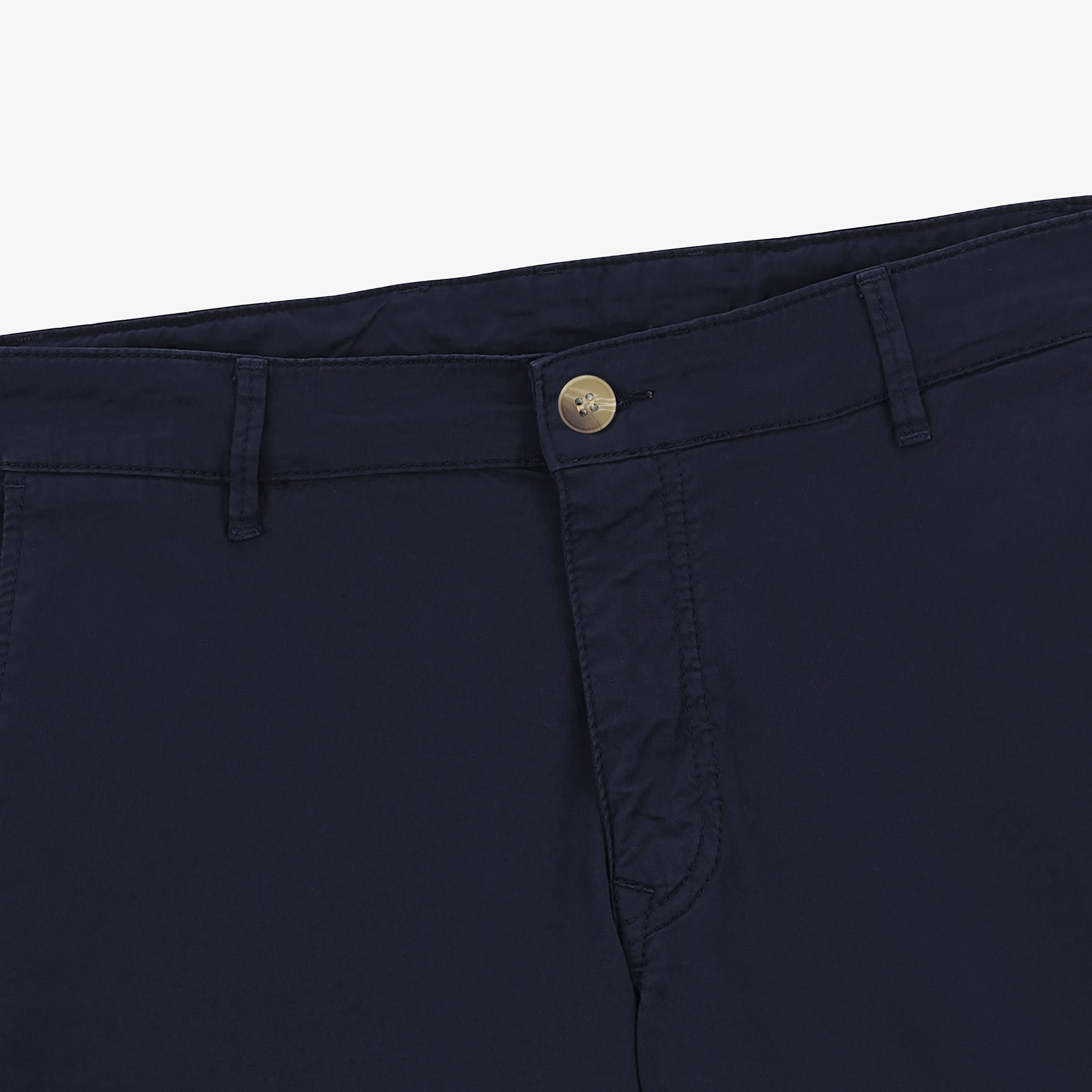 Comfort fit cotton Bermuda shorts SERGE BLANCO Blue