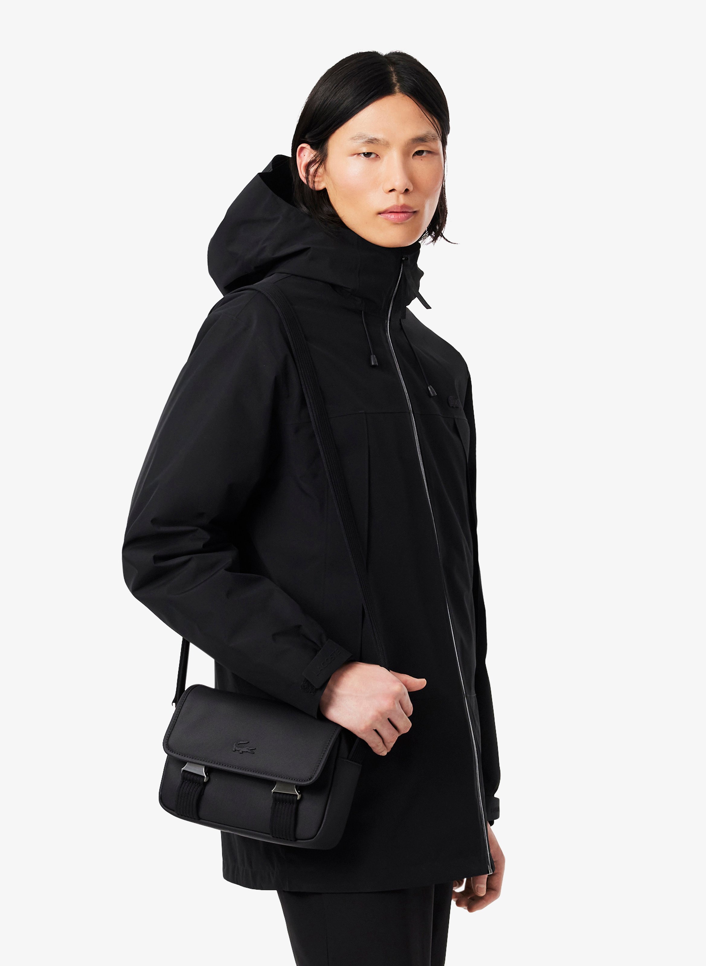 Umhängetasche LACOSTE Schwarz