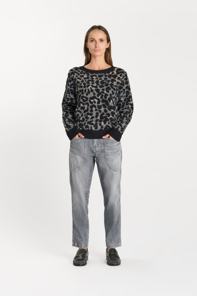 Dallas sweater LE TEMPS DES CERISES Black