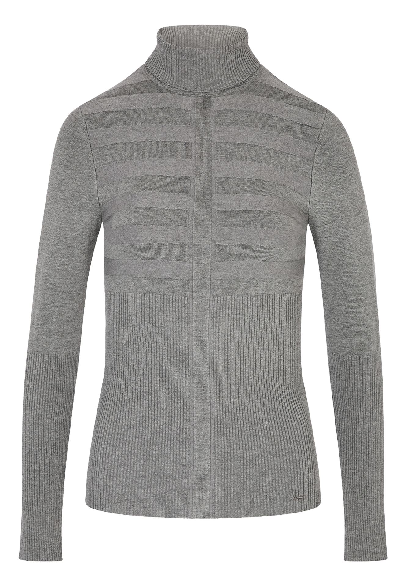 Turtleneck sweater | Grey MORGAN Women