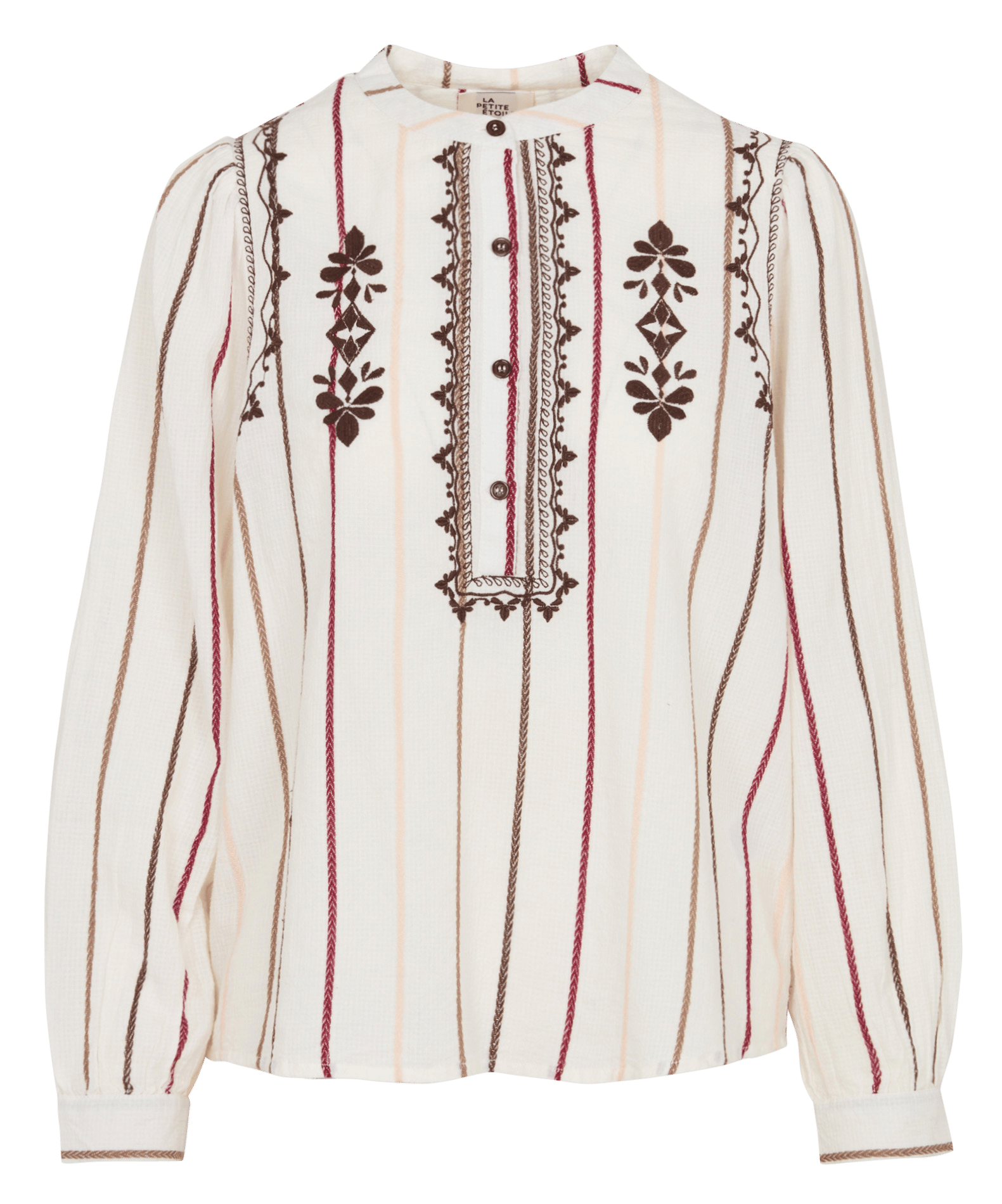 Blouse droite à motif en coton LA PETITE ETOILE