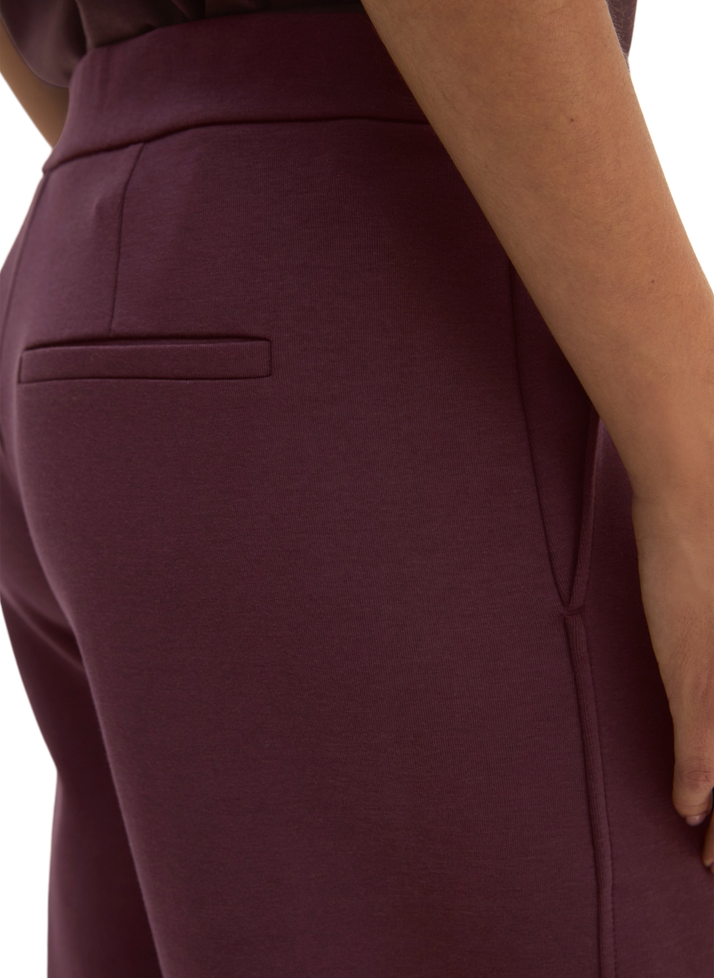 Pantalon droit en coton mélangé MARC O'POLO Rouge