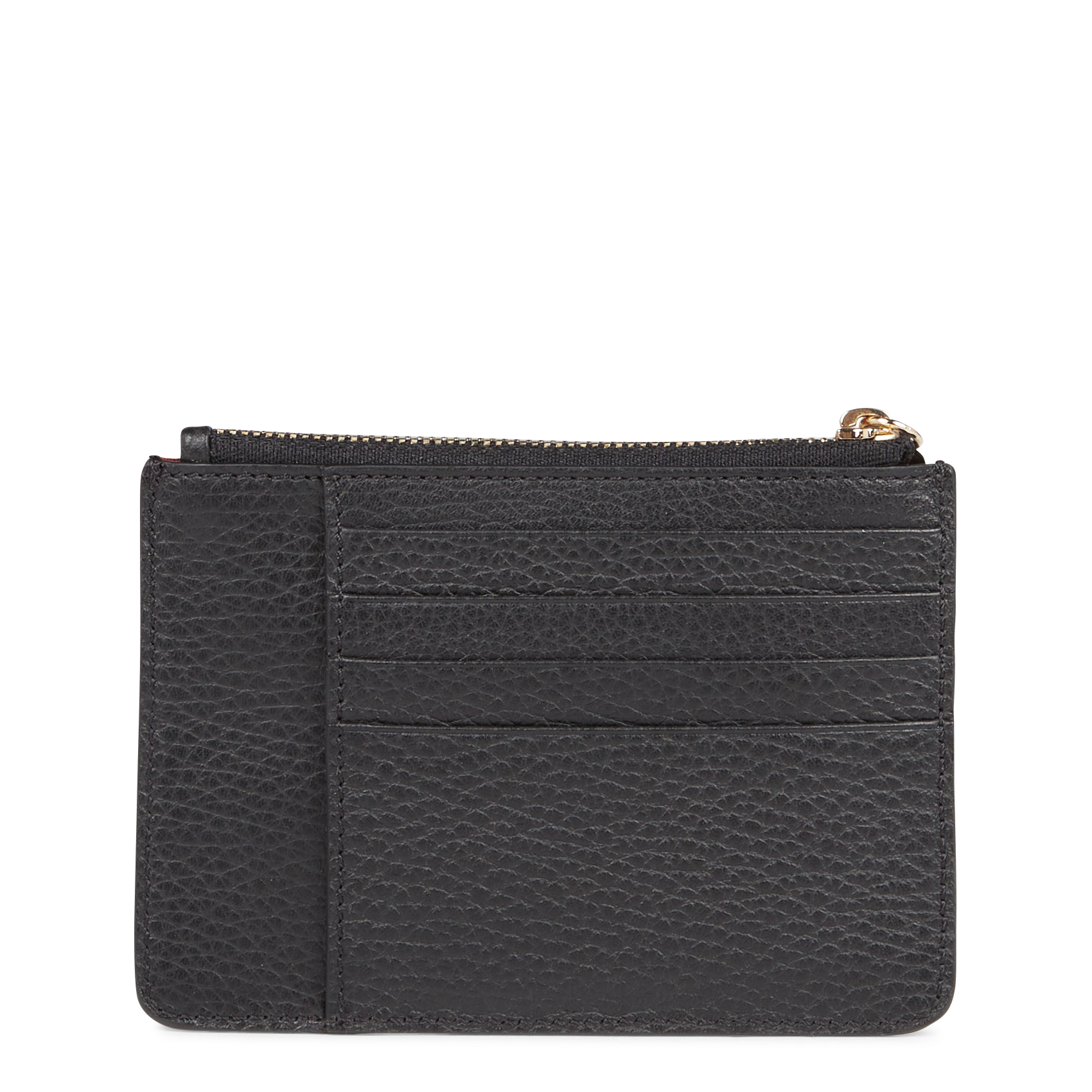 Porte-carte en cuir LANCEL Noir