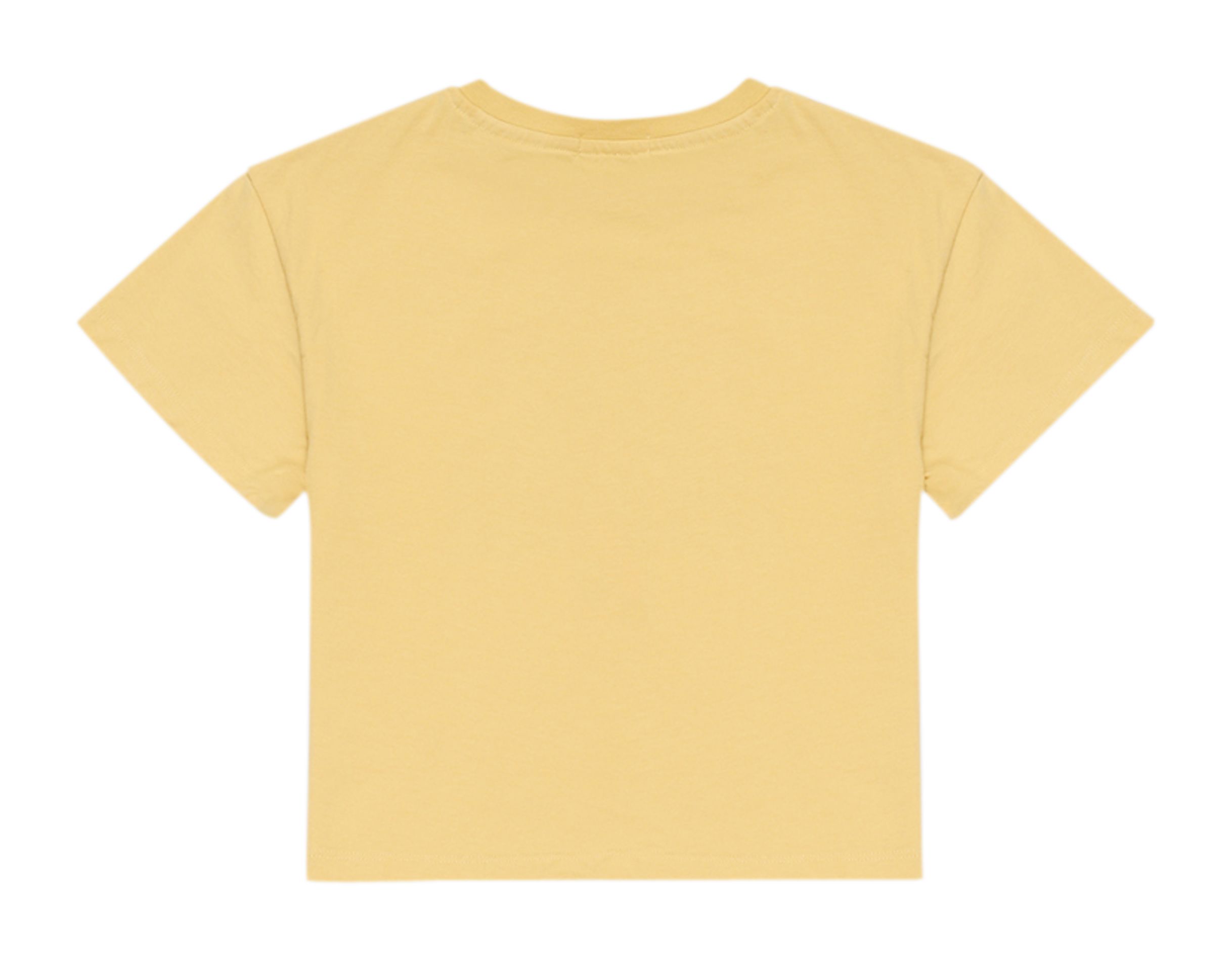 Cotton T-shirt THE NEW SOCIETY Yellow