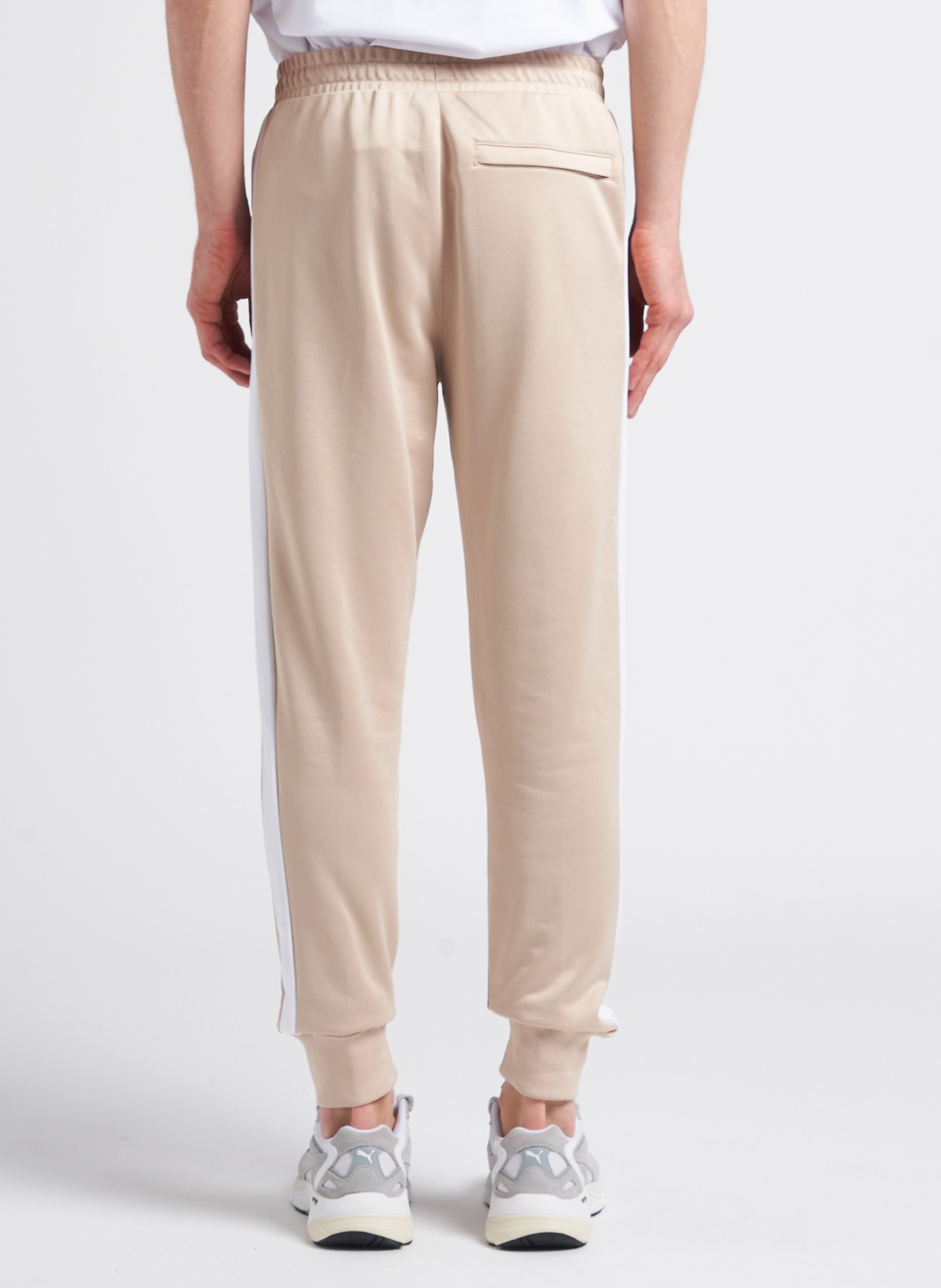 Track pants with trim PUMA Beige