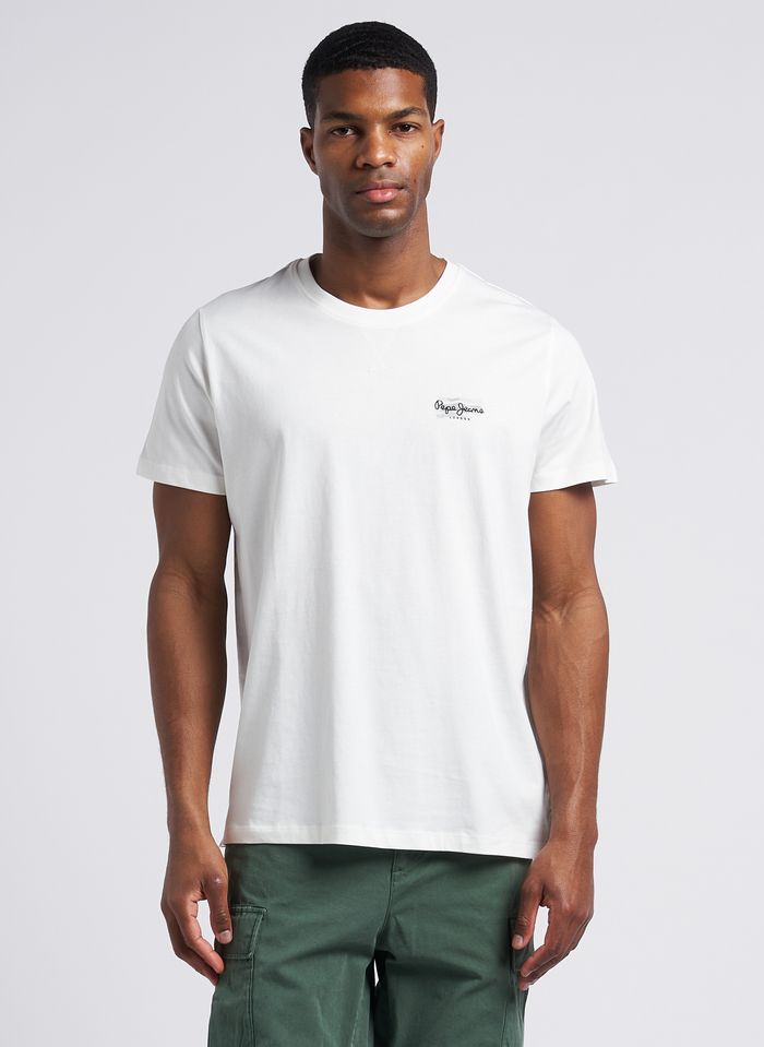 Pepe Jeans NINA - Camiseta estampada - white/blanco 