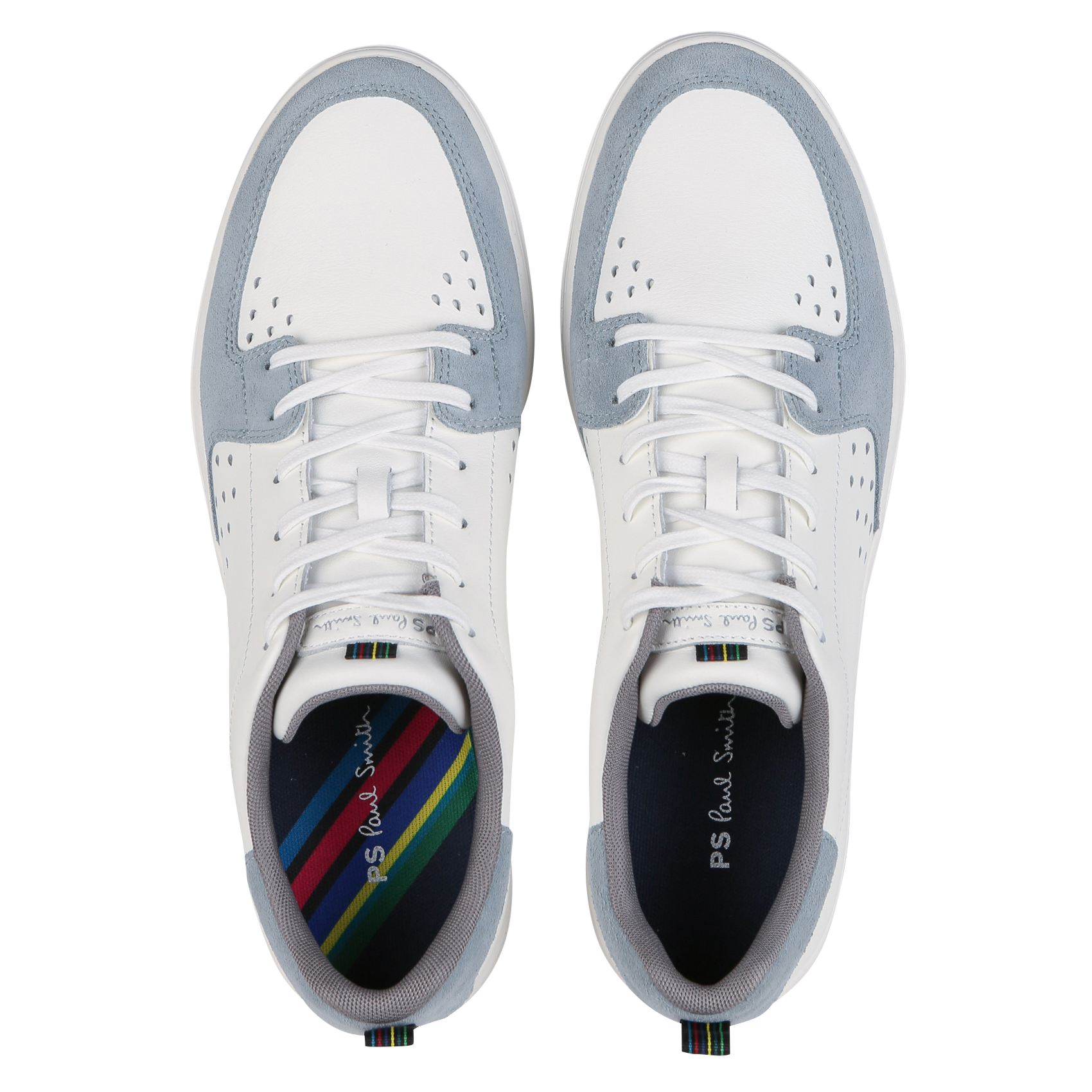 Low-top leather trainers PAUL SMITH White
