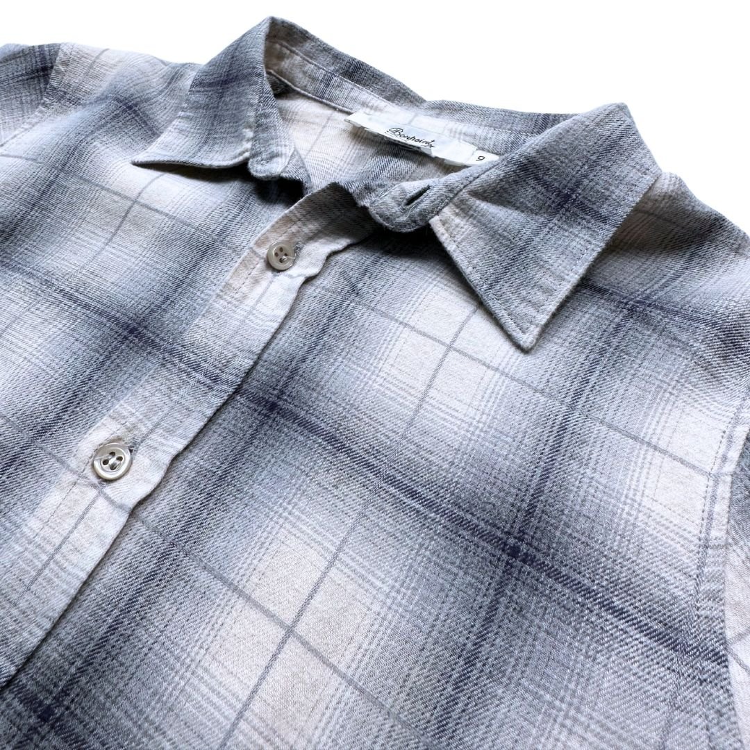 Grey kid's shirt - 10 years BONPOINT - Seconde Main Grey