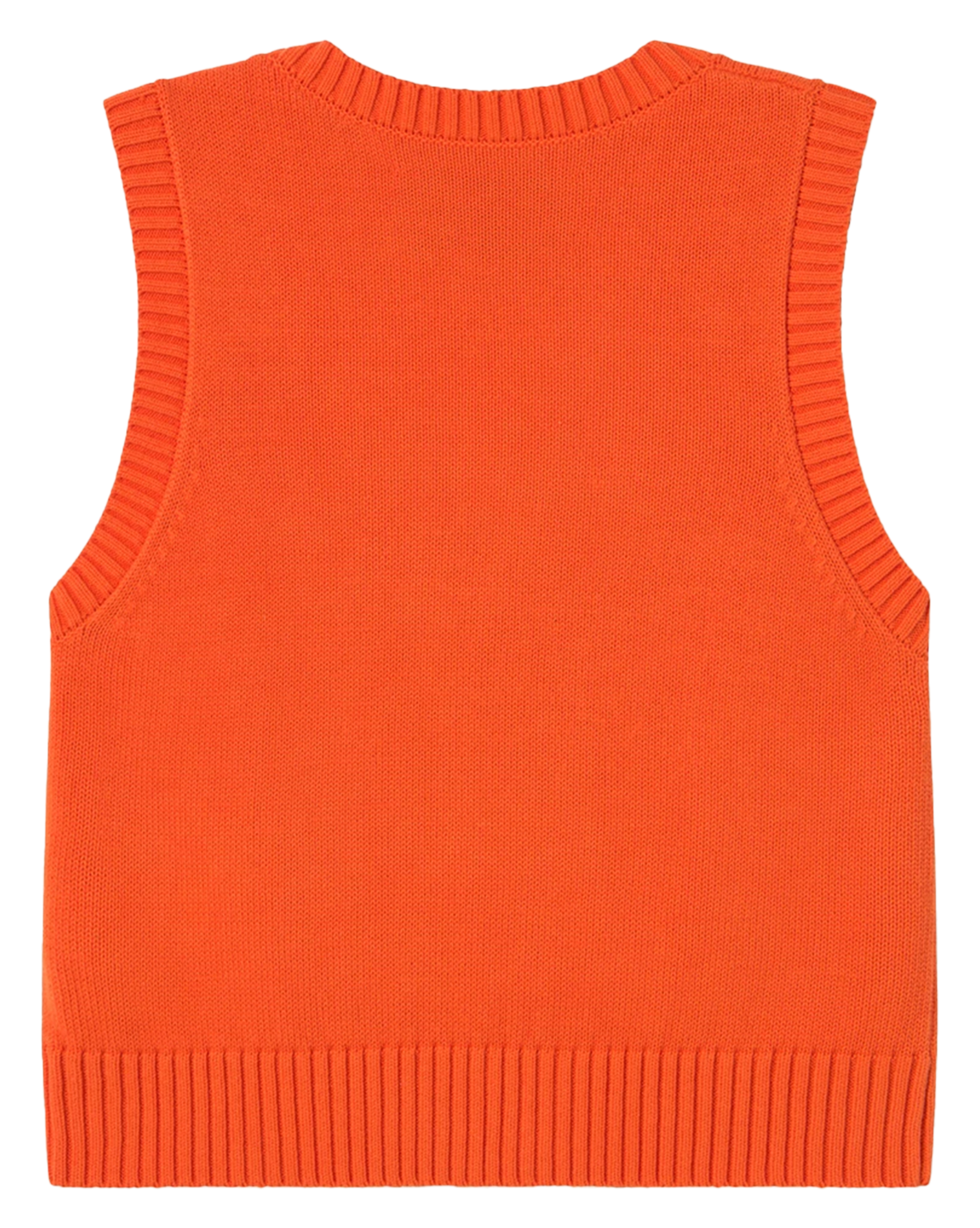 Massachusetts V-neck cotton cardigan THE TINY BIG SISTER Red