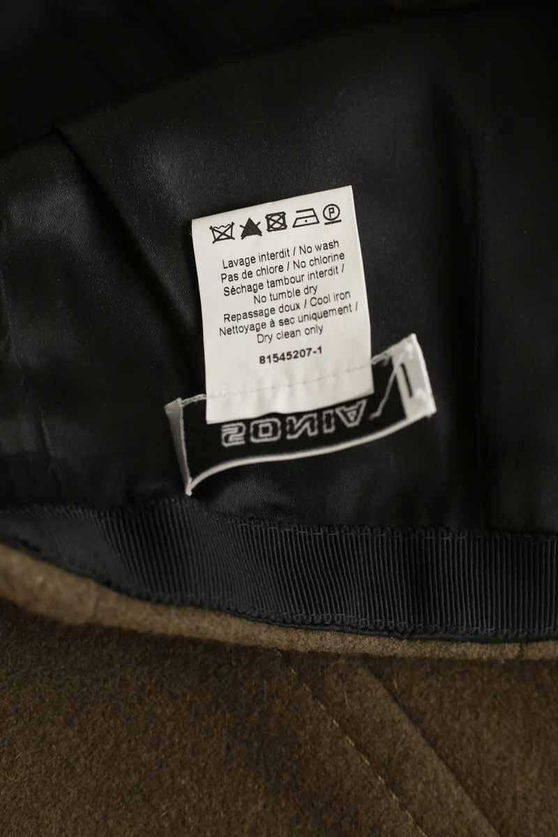 Wool mini skirt SONIA RYKIEL - Seconde Main Khaki