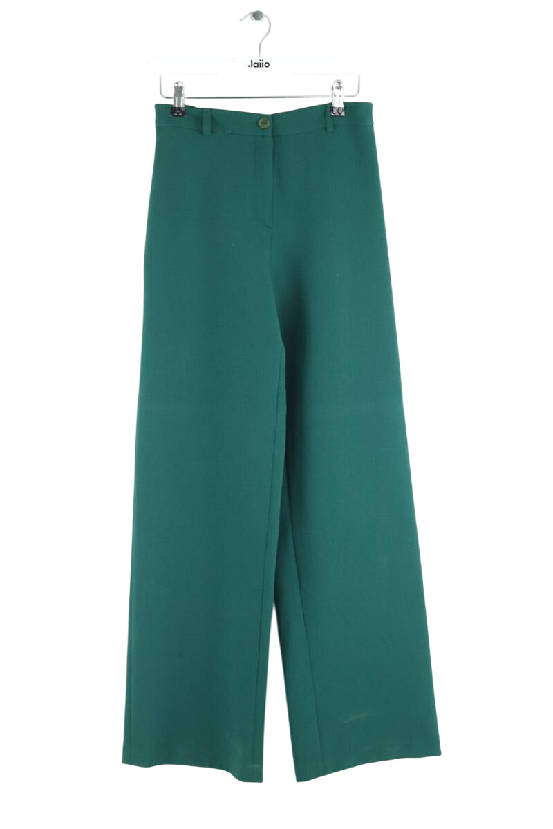 Green straight-leg pants MODETROTTER - Seconde Main Green