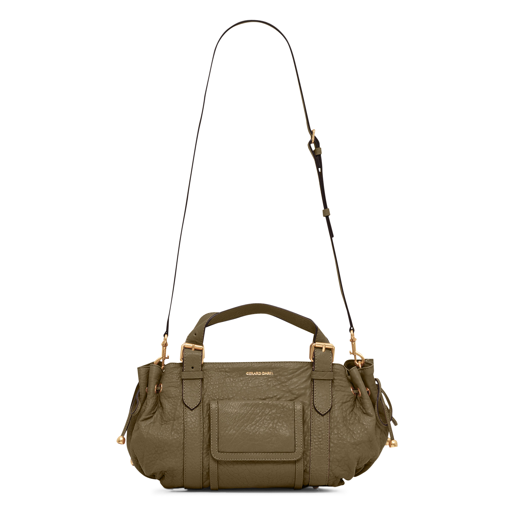 Sac à main en cuir GERARD DAREL Vert