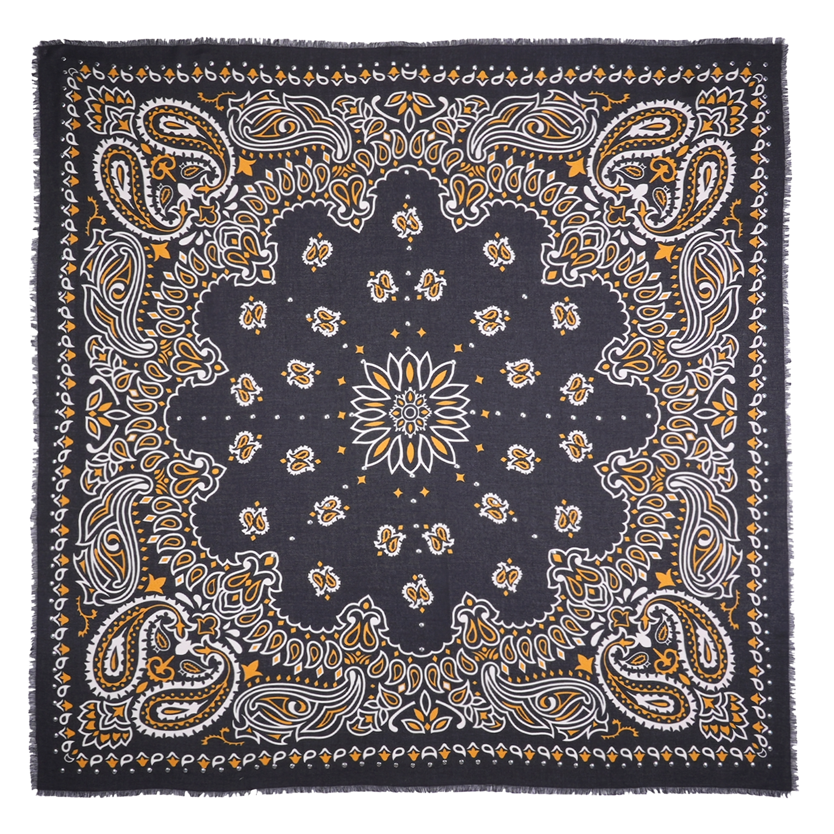 Foulard à imprimé bandana WILD Noir