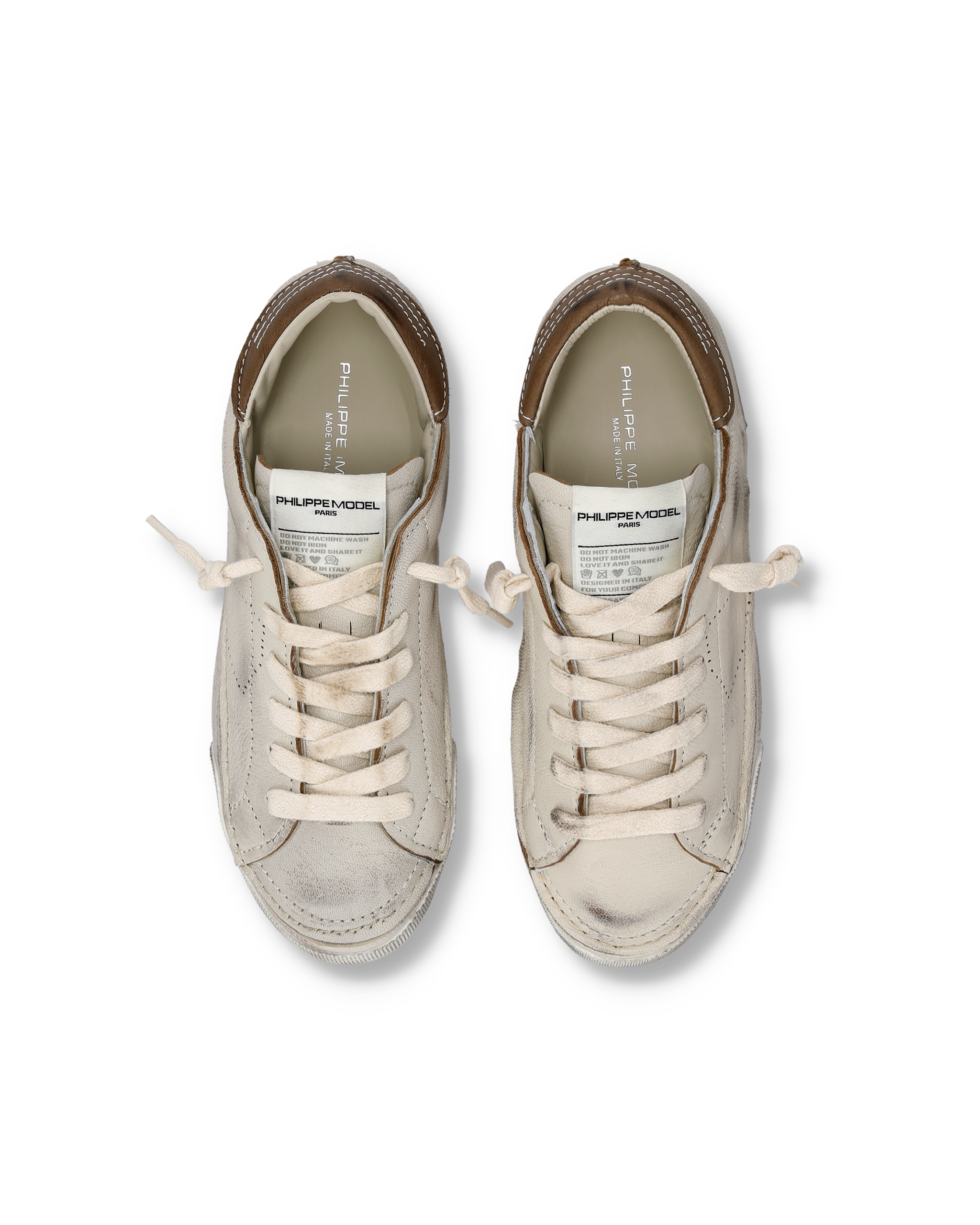 Tennis sneakers. PHILIPPE MODEL Beige