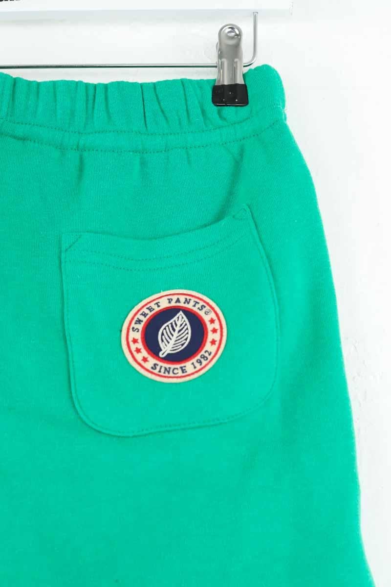 Cotton sports shorts SWEET PANTS - Seconde Main Green