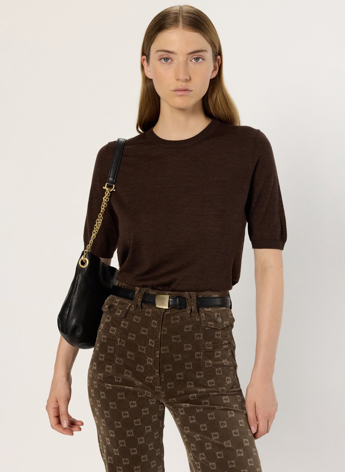 Pull col rond en laine  GERARD DAREL