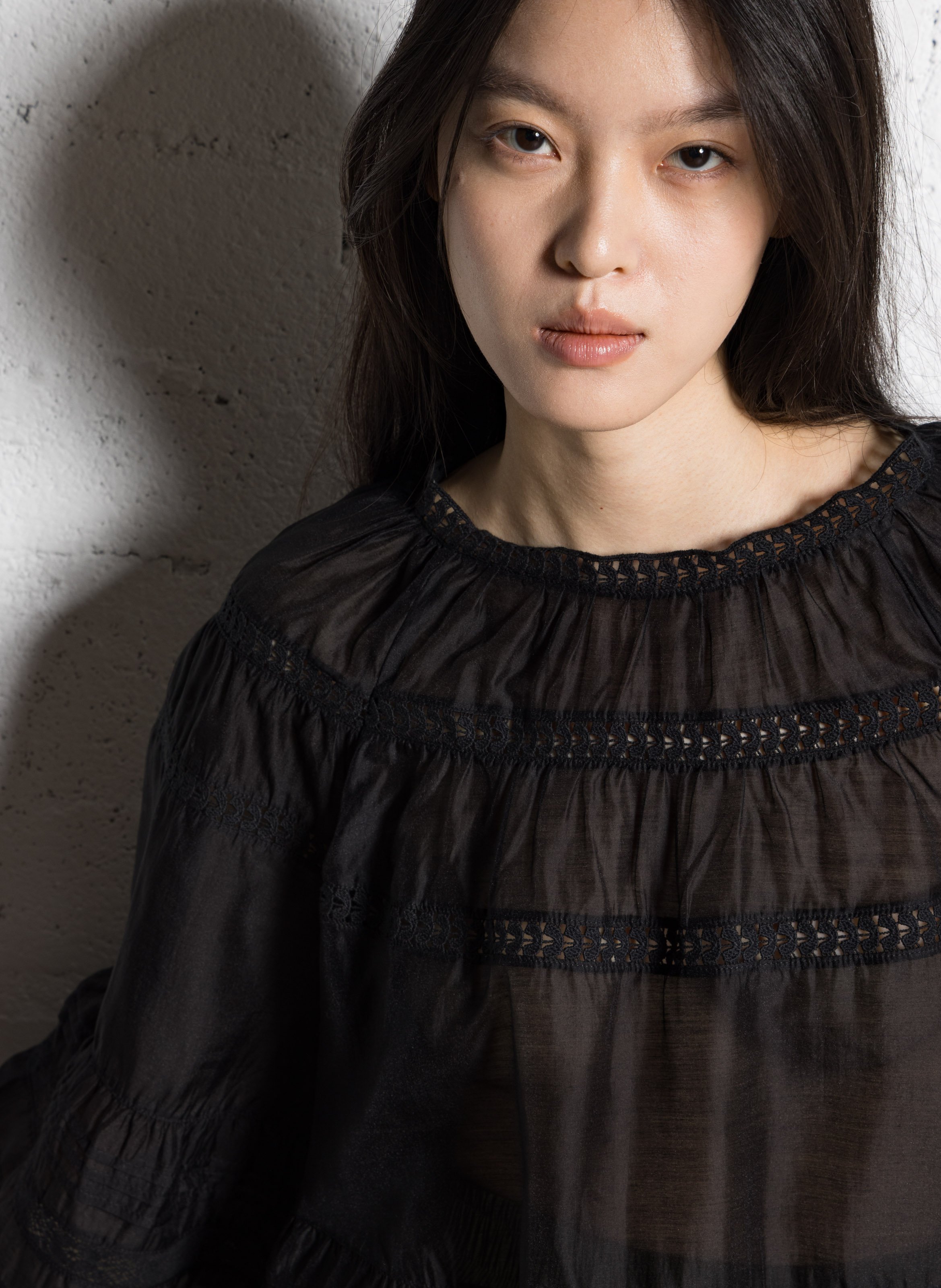 Weites Baumwoll-T-Shirt JC SOPHIE Schwarz