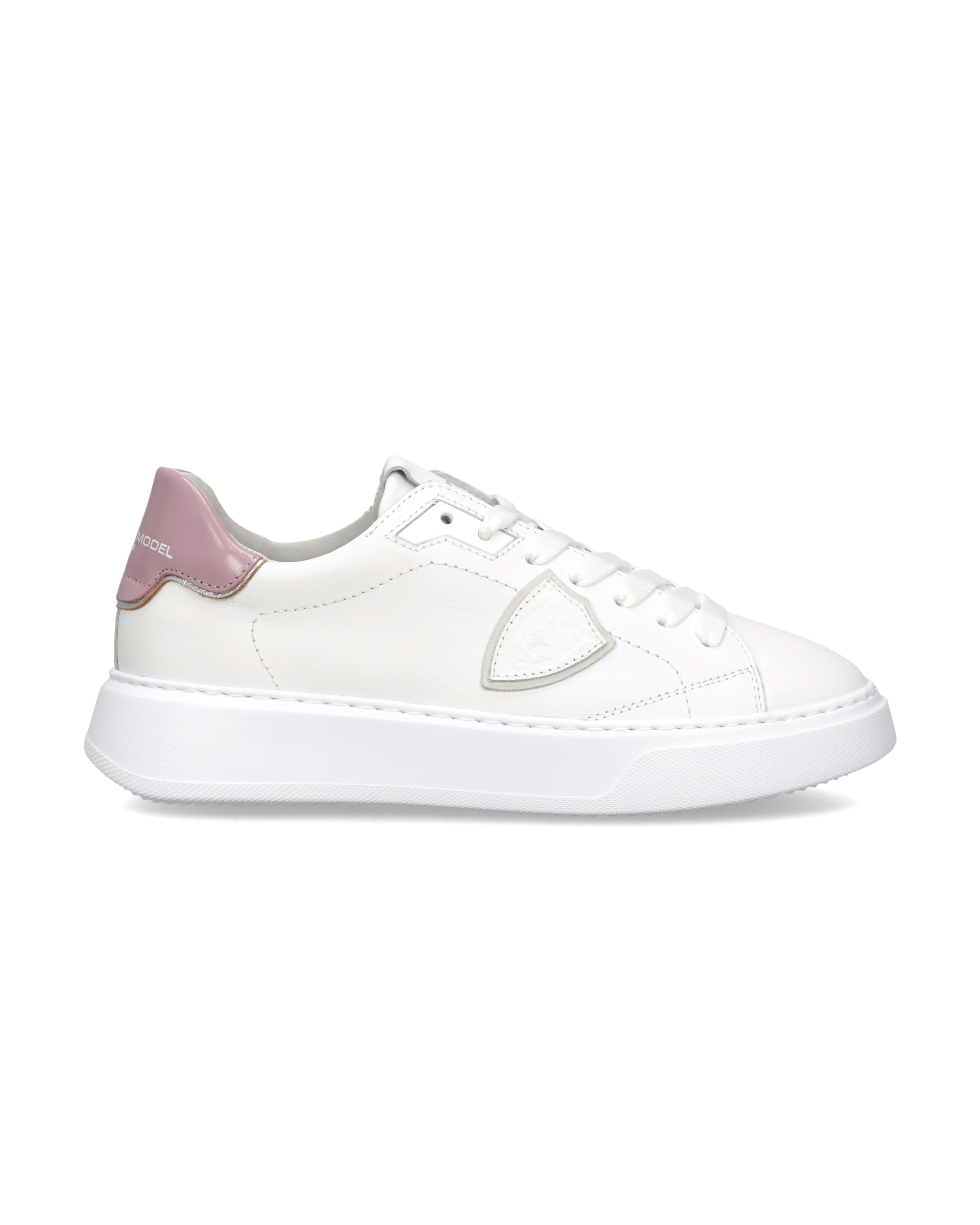 Tennis Temple Sneakers. PHILIPPE MODEL Pink
