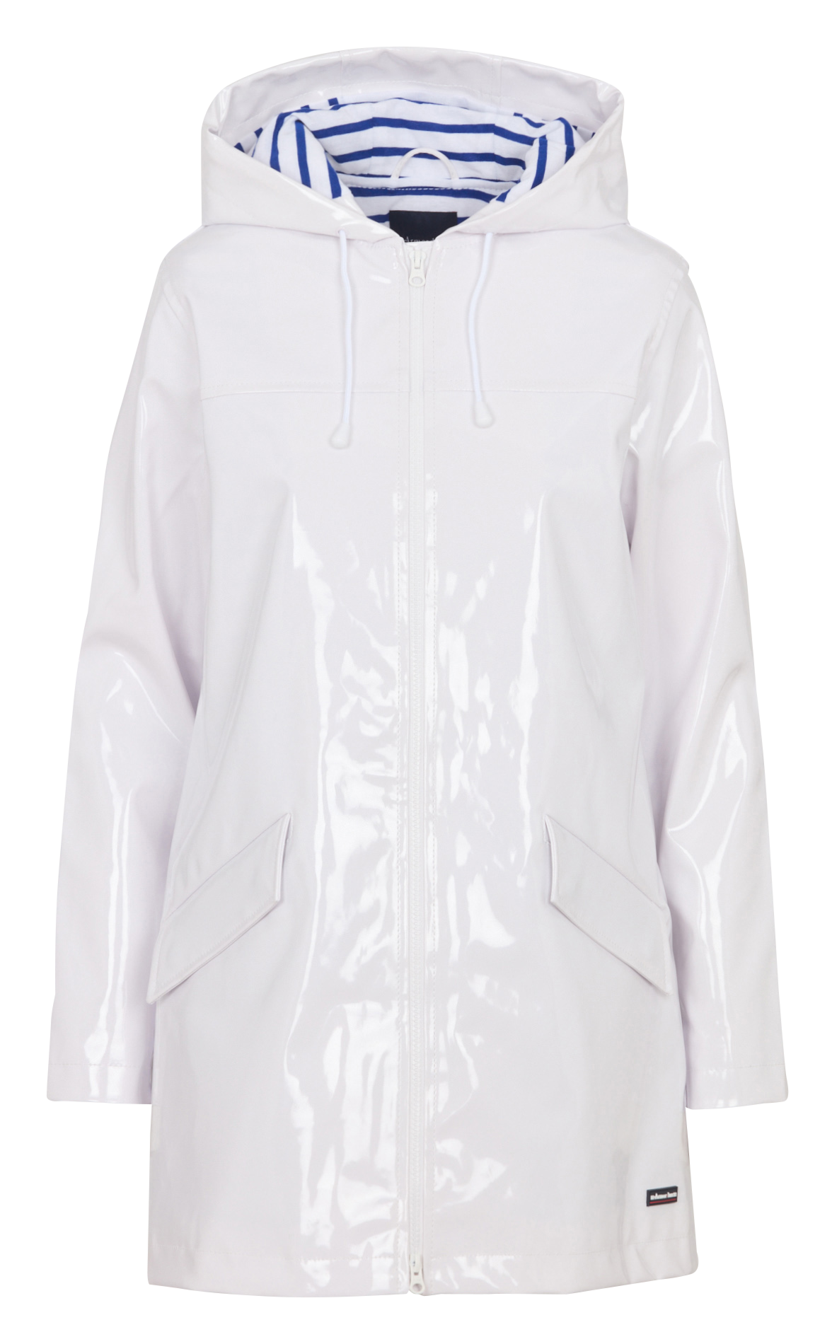 Parka aus gewachster Baumwolle mit Kapuze ARMOR LUX Weiss