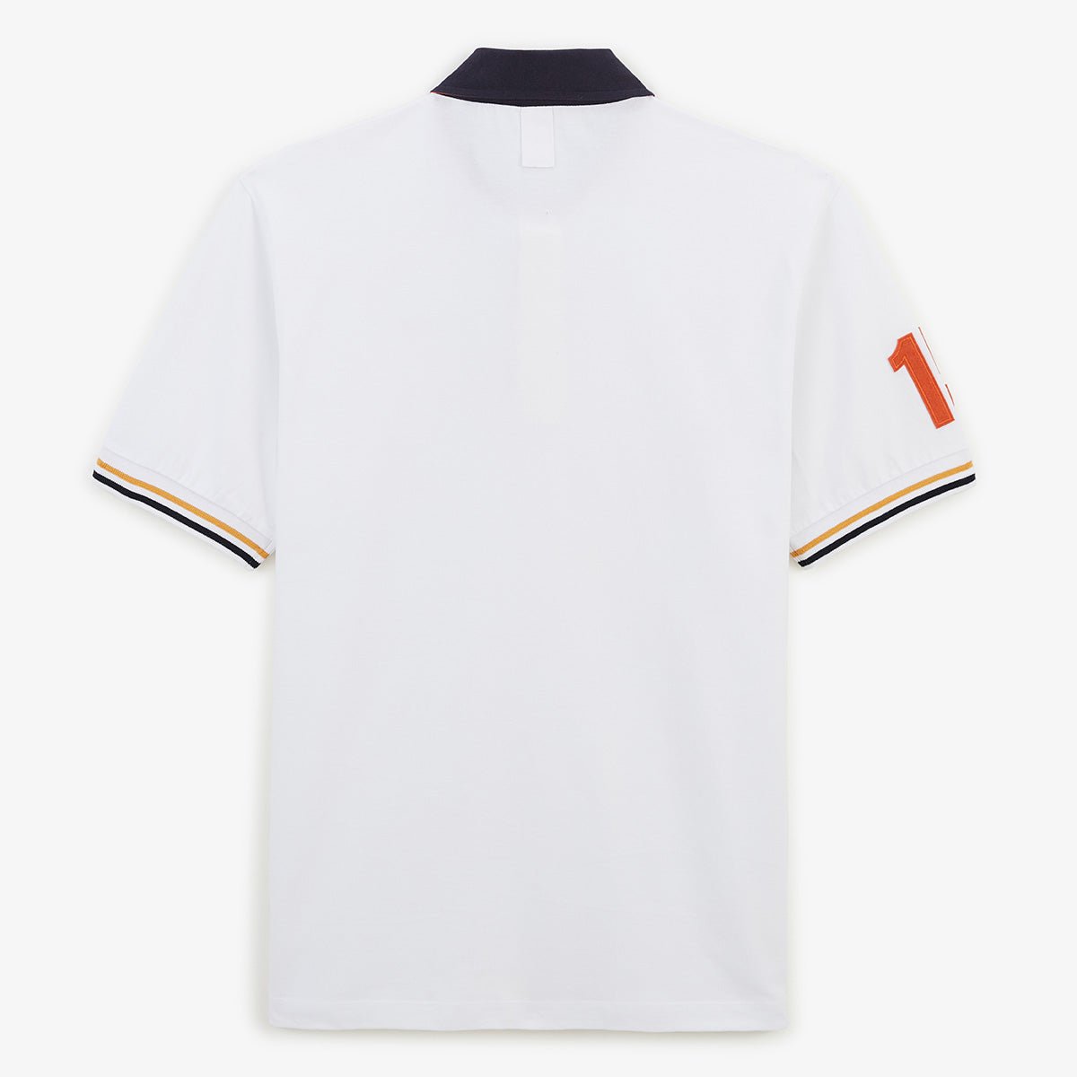 Short-sleeve cotton jersey polo 15 sleeve SERGE BLANCO White