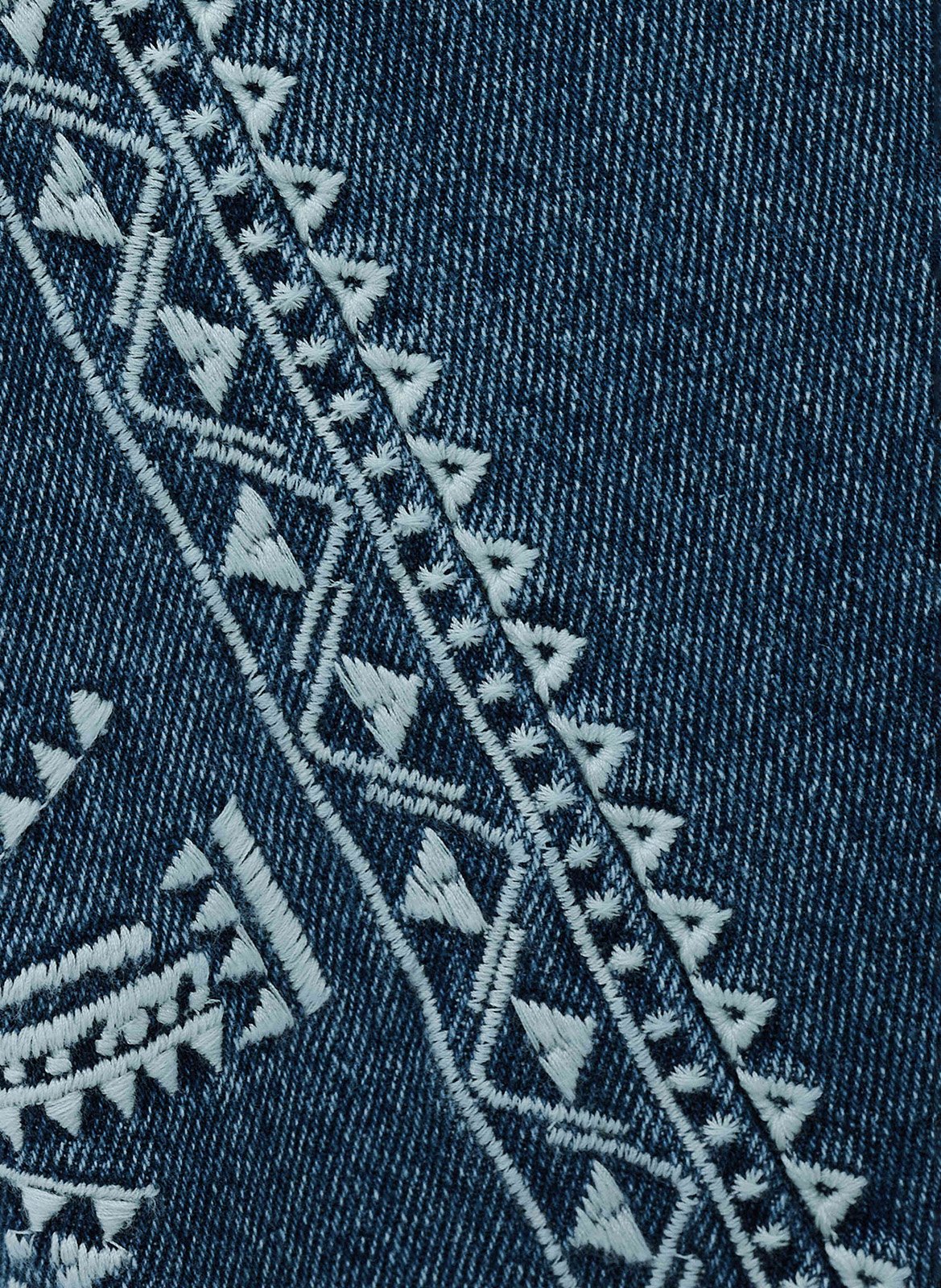 Boot-cut cotton jeans BA&SH Raw denim