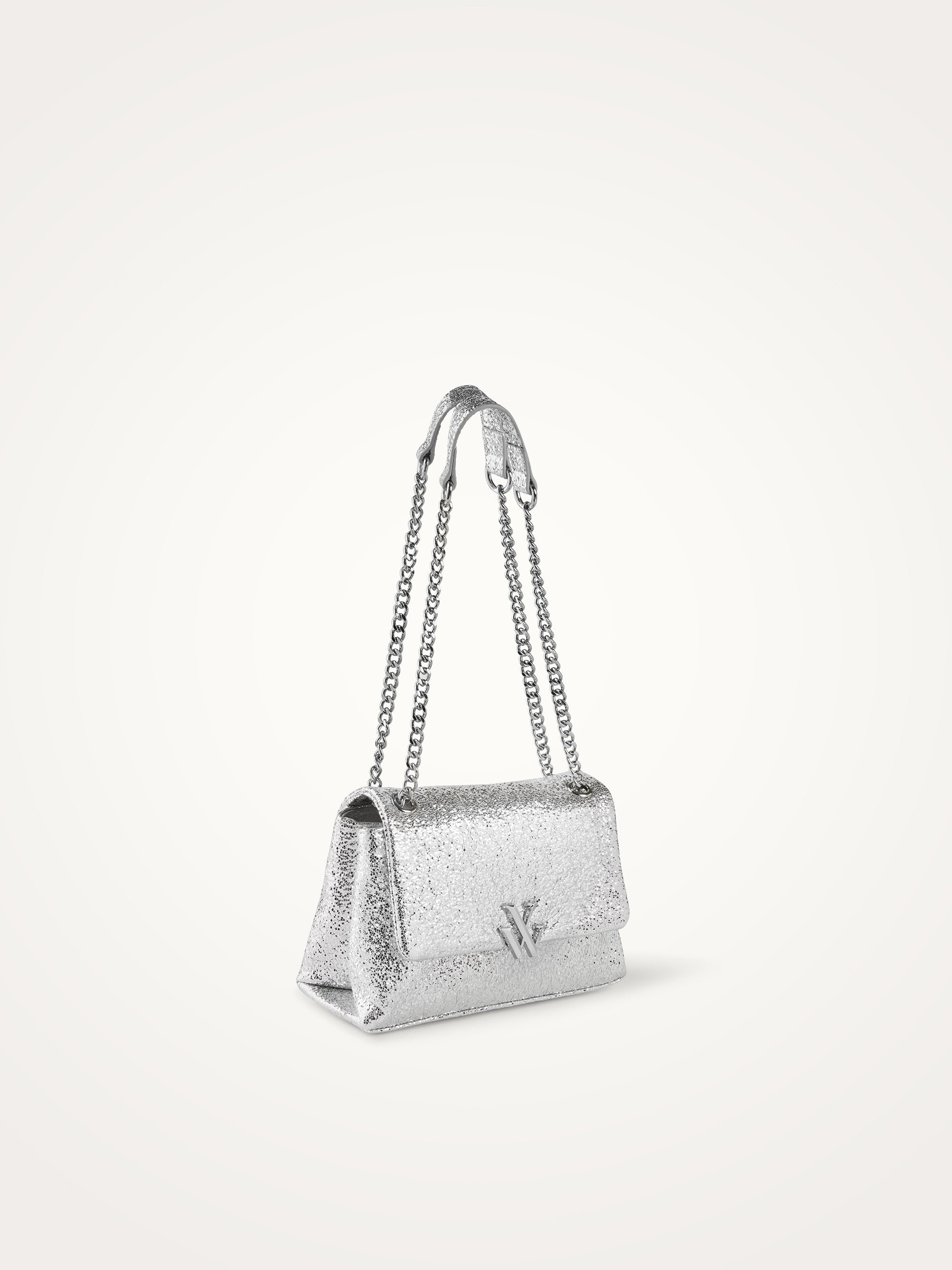 Chain handbag VANESSA WU Silver