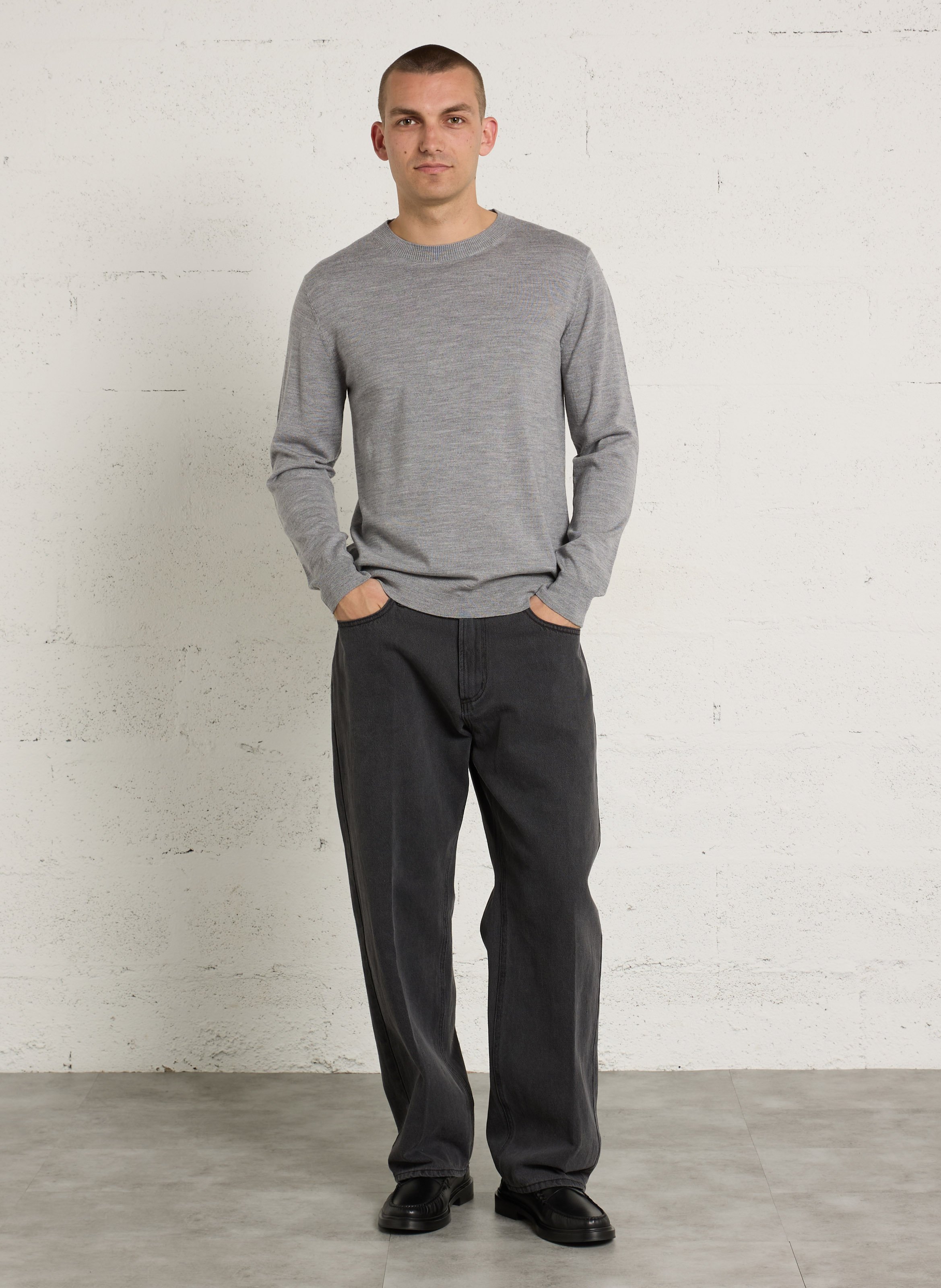 Oversized sweater AU PRINTEMPS PARIS Grey