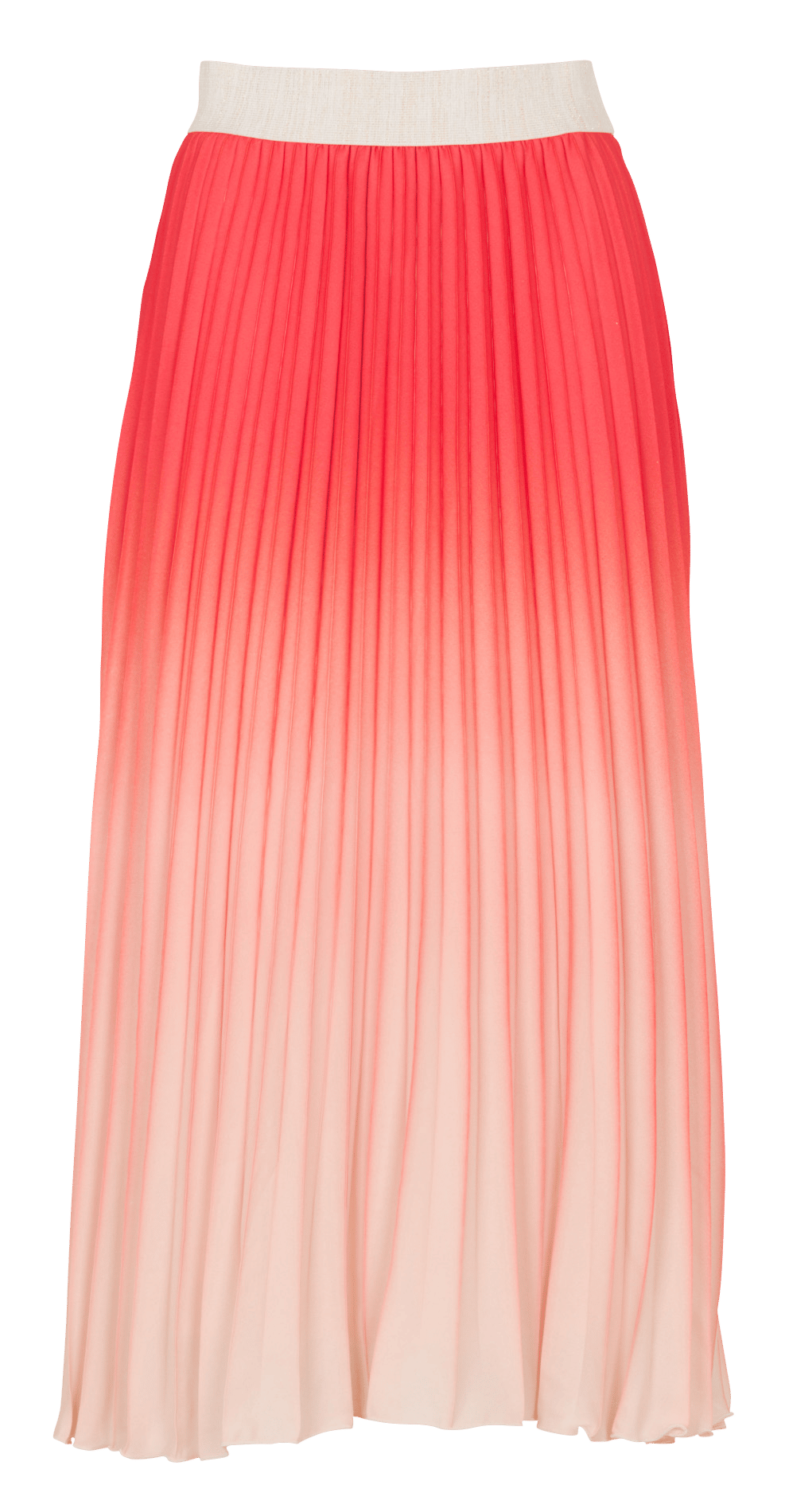 Jupe midi évasée  LA FEE MARABOUTEE Rouge