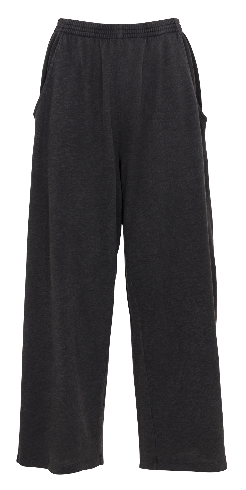 Jogging ample taille haute flammé AMERICAN VINTAGE Noir