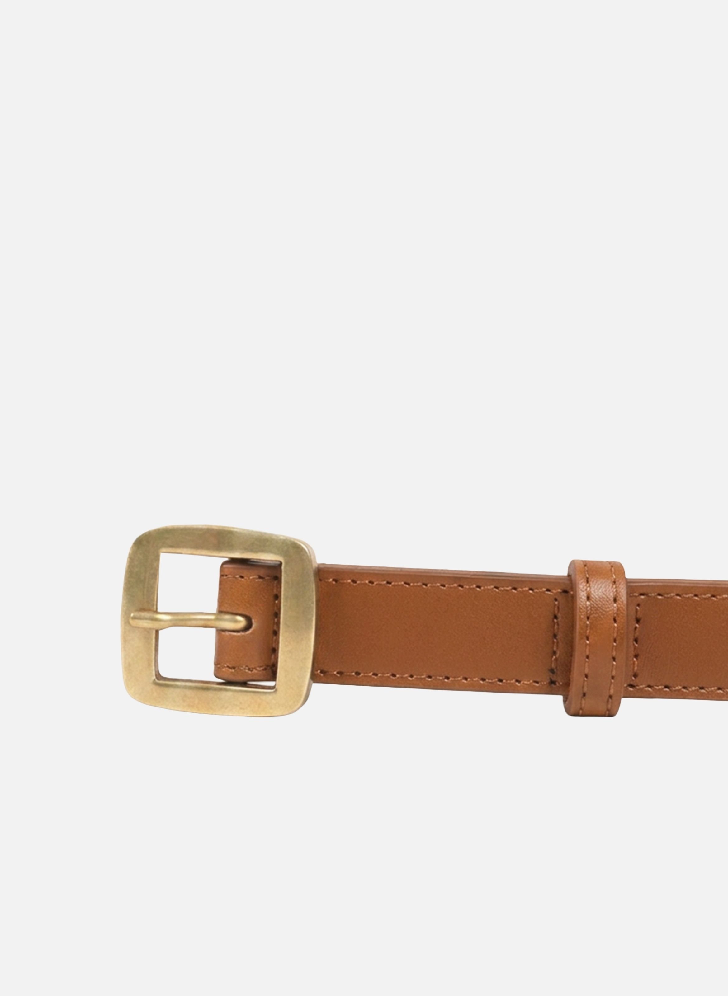 Alix leather belt JULES & JENN Brown