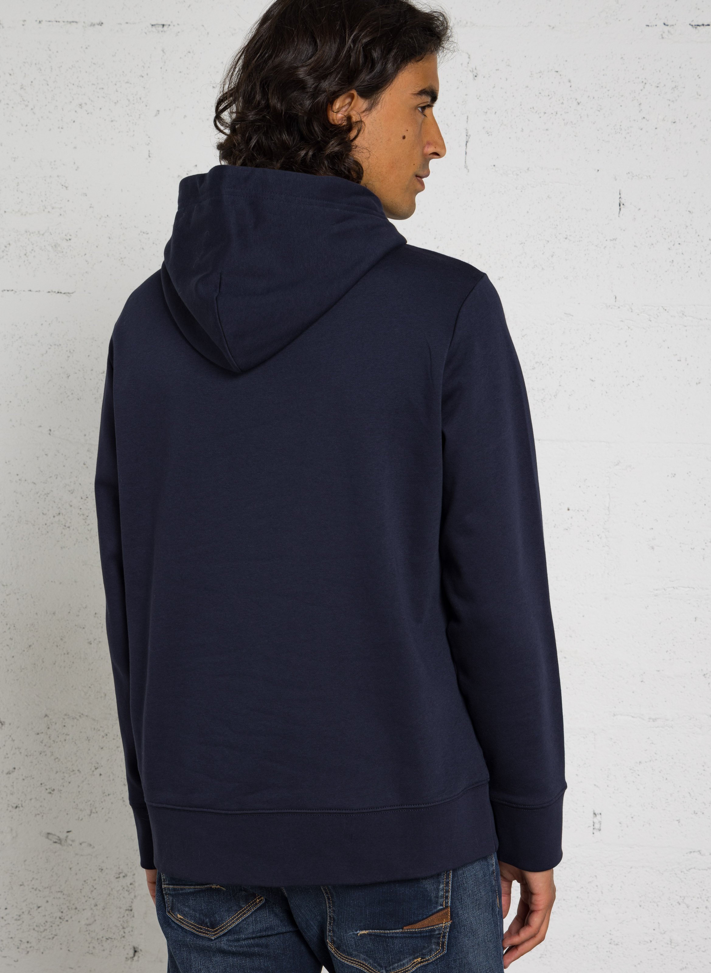 Sweatshirt aus Baumwoll-Mix GANT Blau