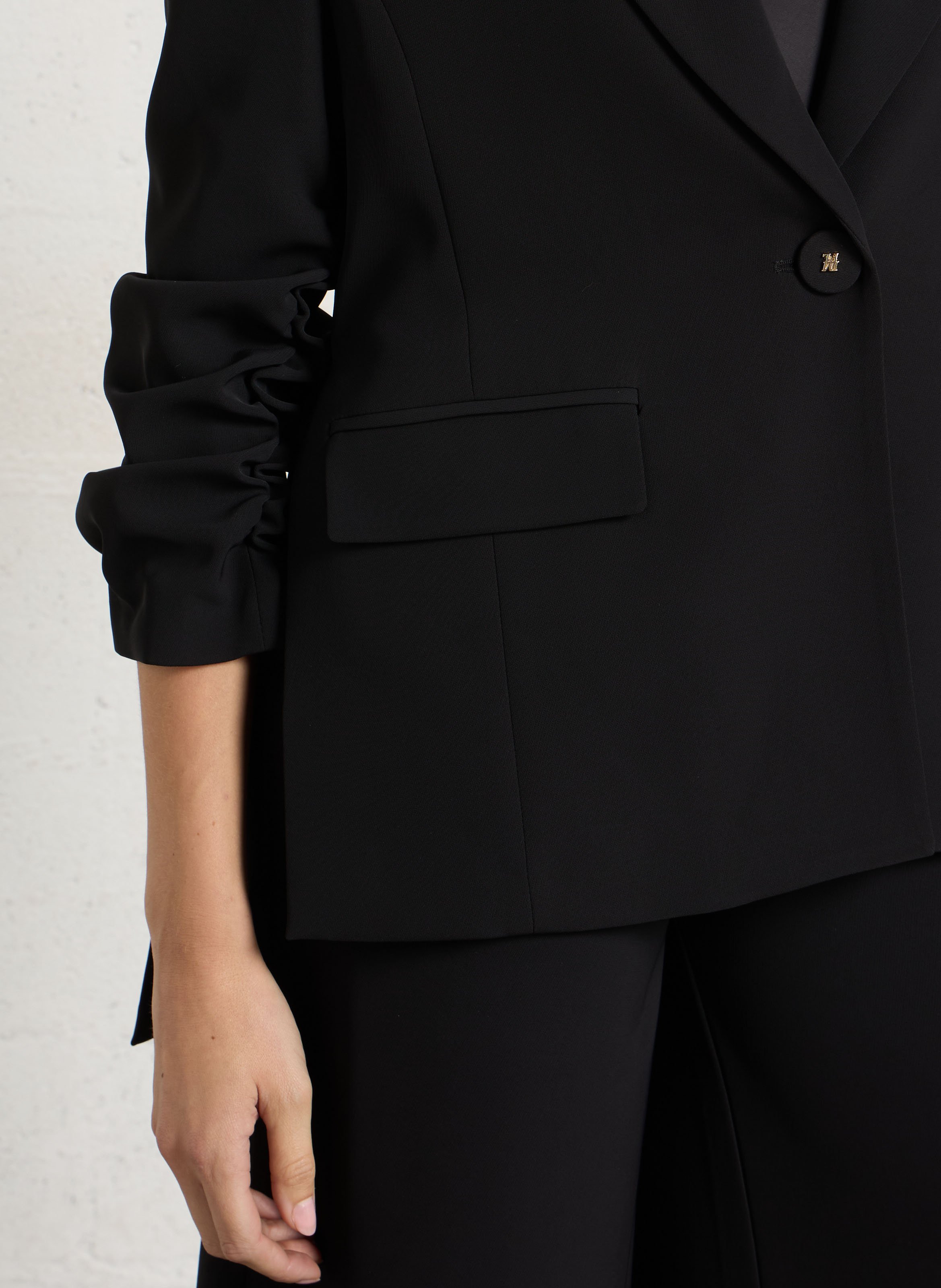 Straight suit jacket IMPERIAL Black
