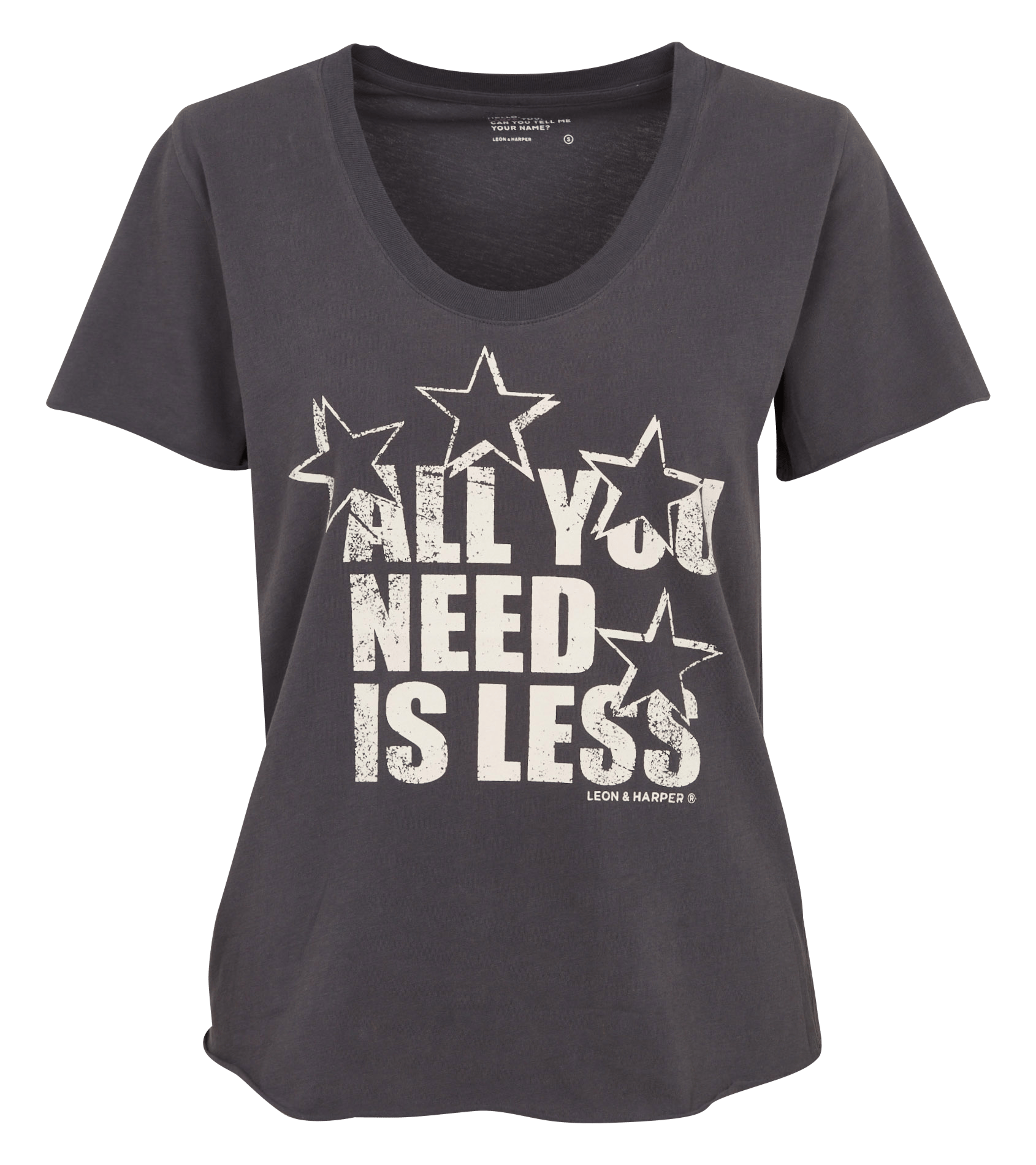 Tee-shirt imprimé en coton bio LEON & HARPER