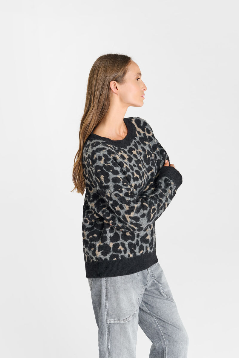 Dallas sweater LE TEMPS DES CERISES Black