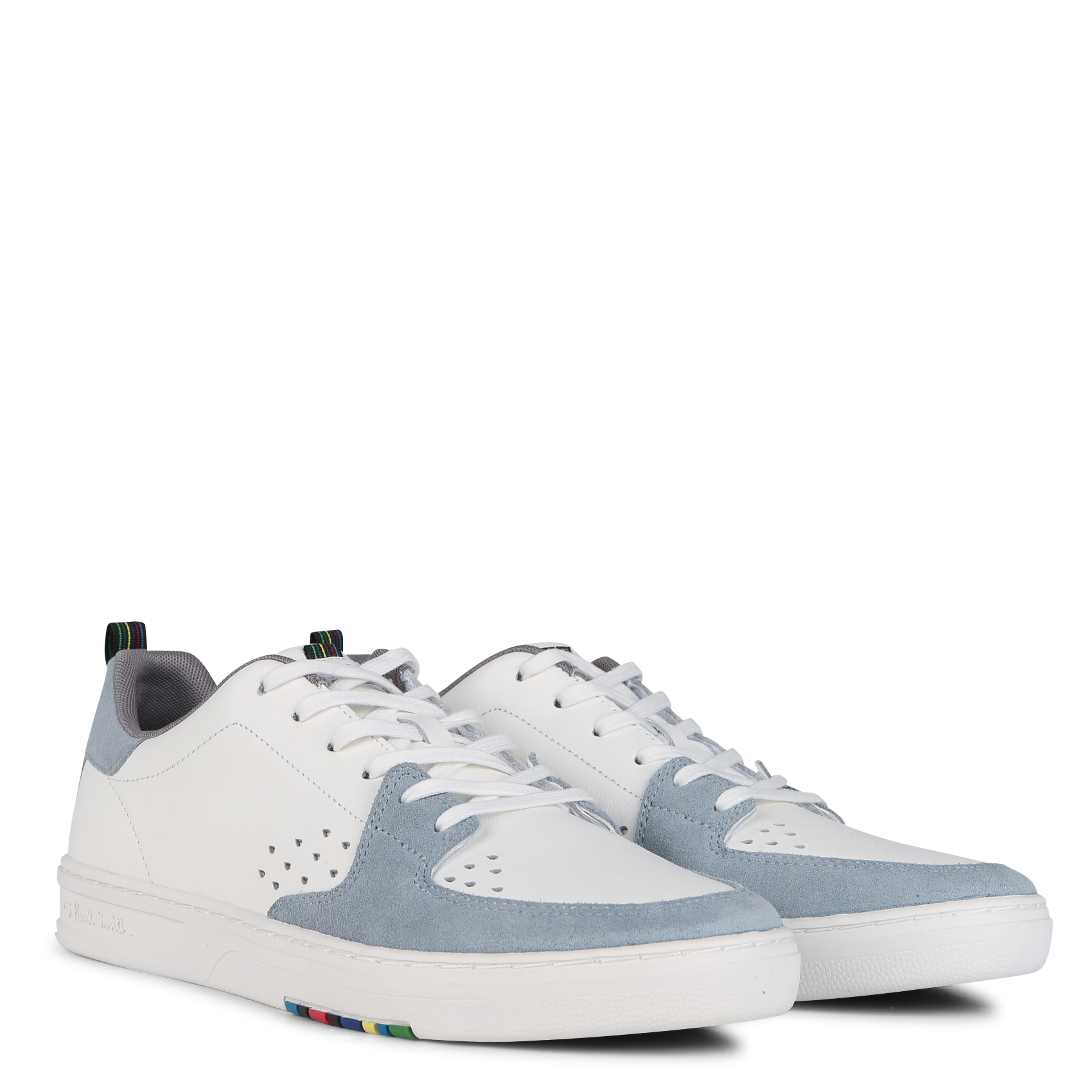 Low-top leather trainers PAUL SMITH White
