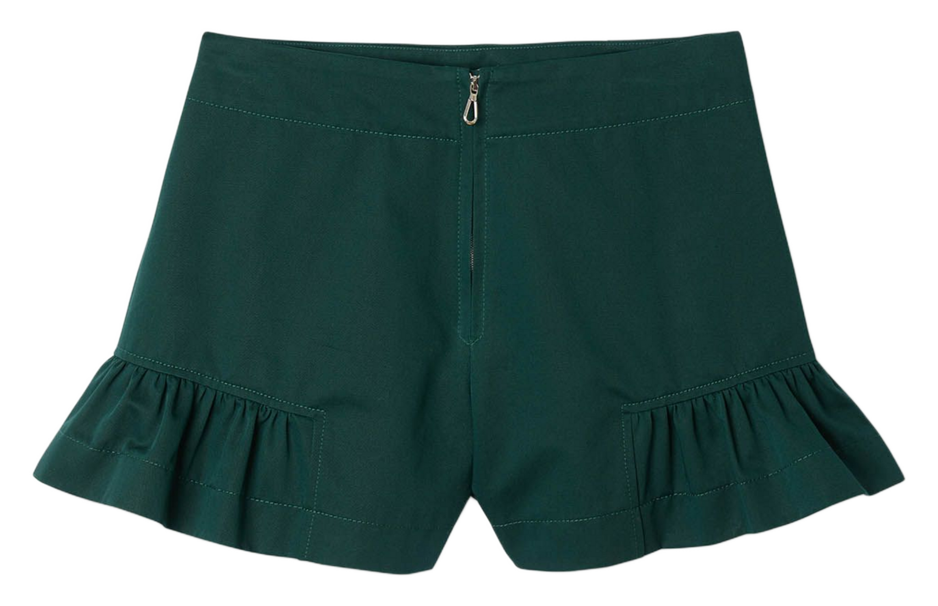 Short en coton SANDRO Vert