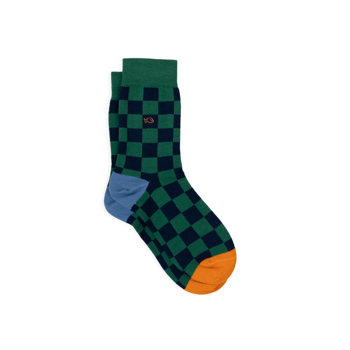 Checked combed cotton socks BILLYBELT